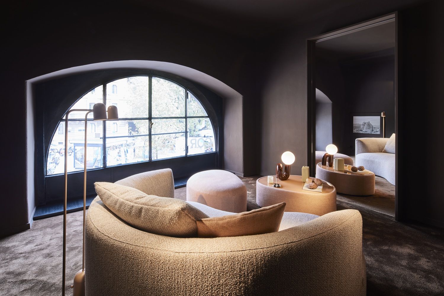 Canapé Siwa petit avec chaise longue Cor