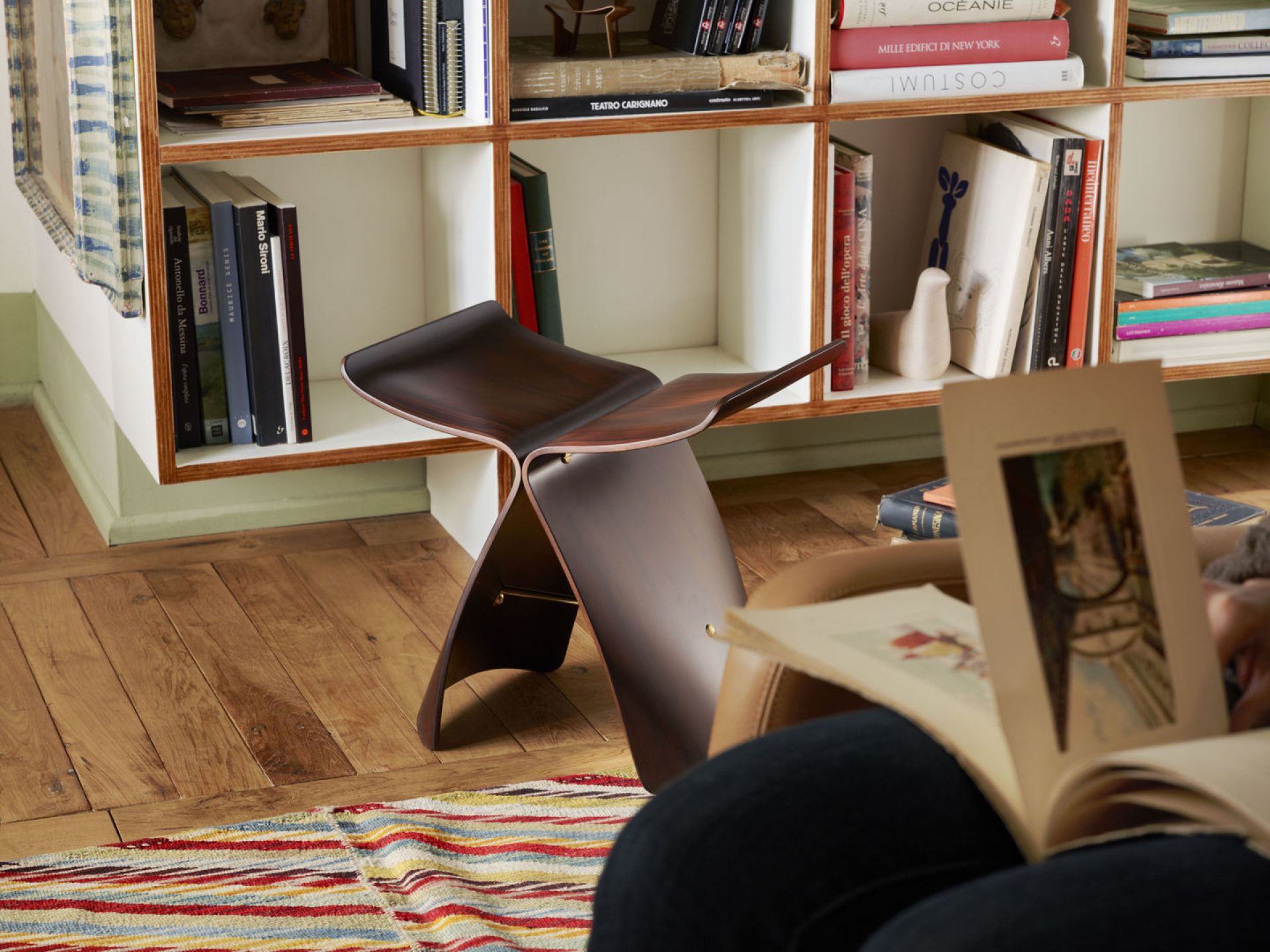 Butterfly Stool Tabouret érable Vitra OFFRE SPECIALE