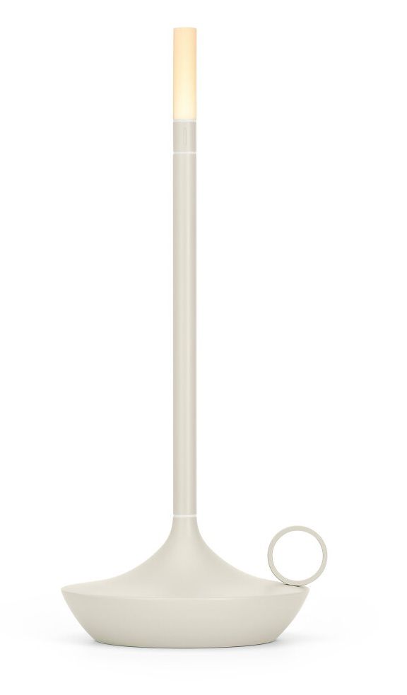 Wick Portable Lampe de batterie / Lampe de table avec USB Graypants