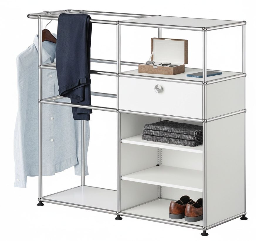 Porte-manteau USM Haller blanc pur
