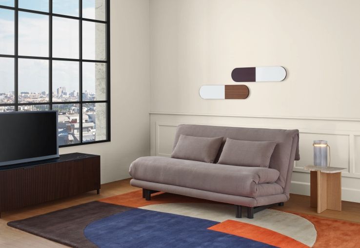Multy First Canapé-lit 3 places avec coussin compensé ligne roset