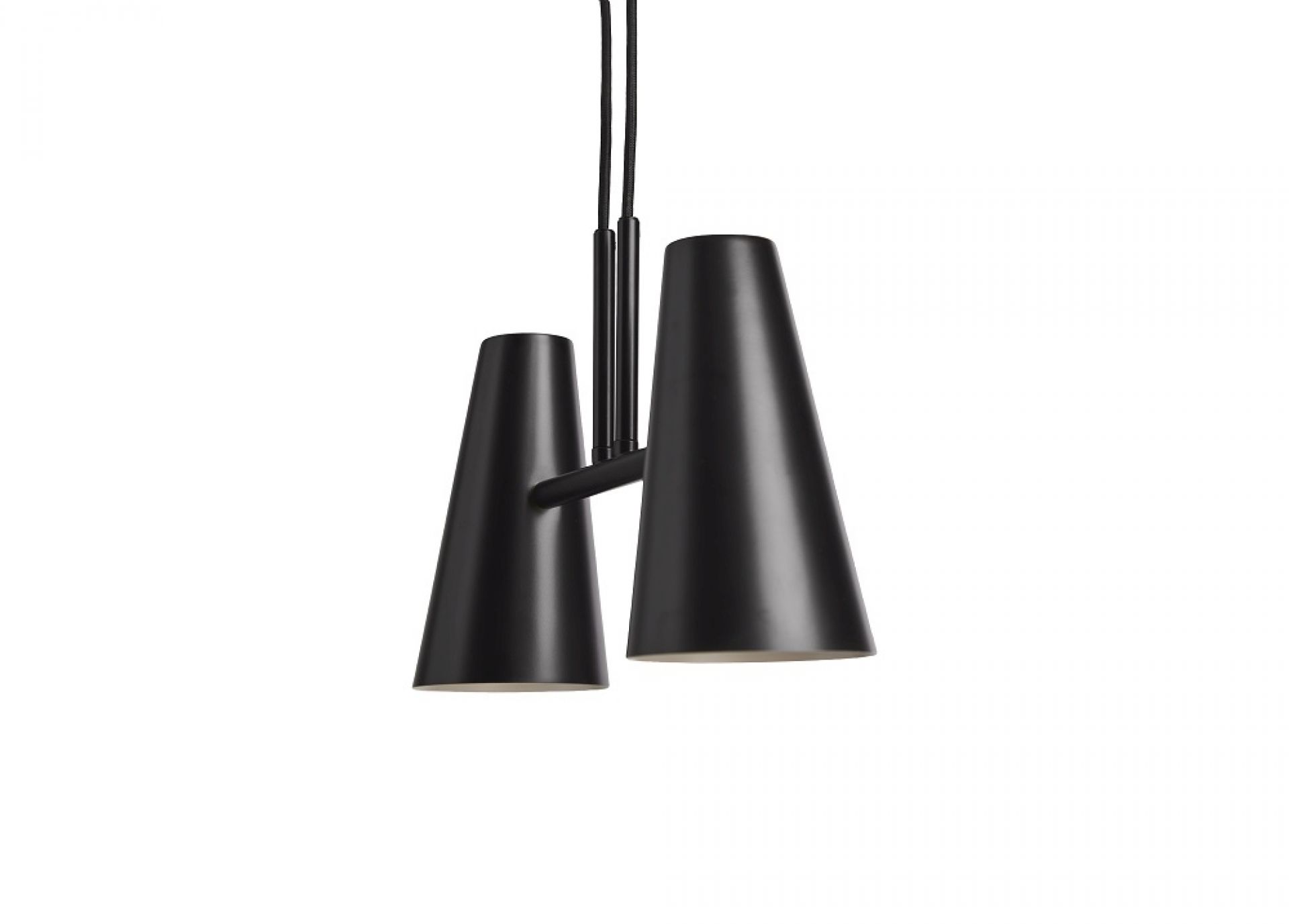Cono Pendant lamp 2 Shades Lumière pendentif Woud