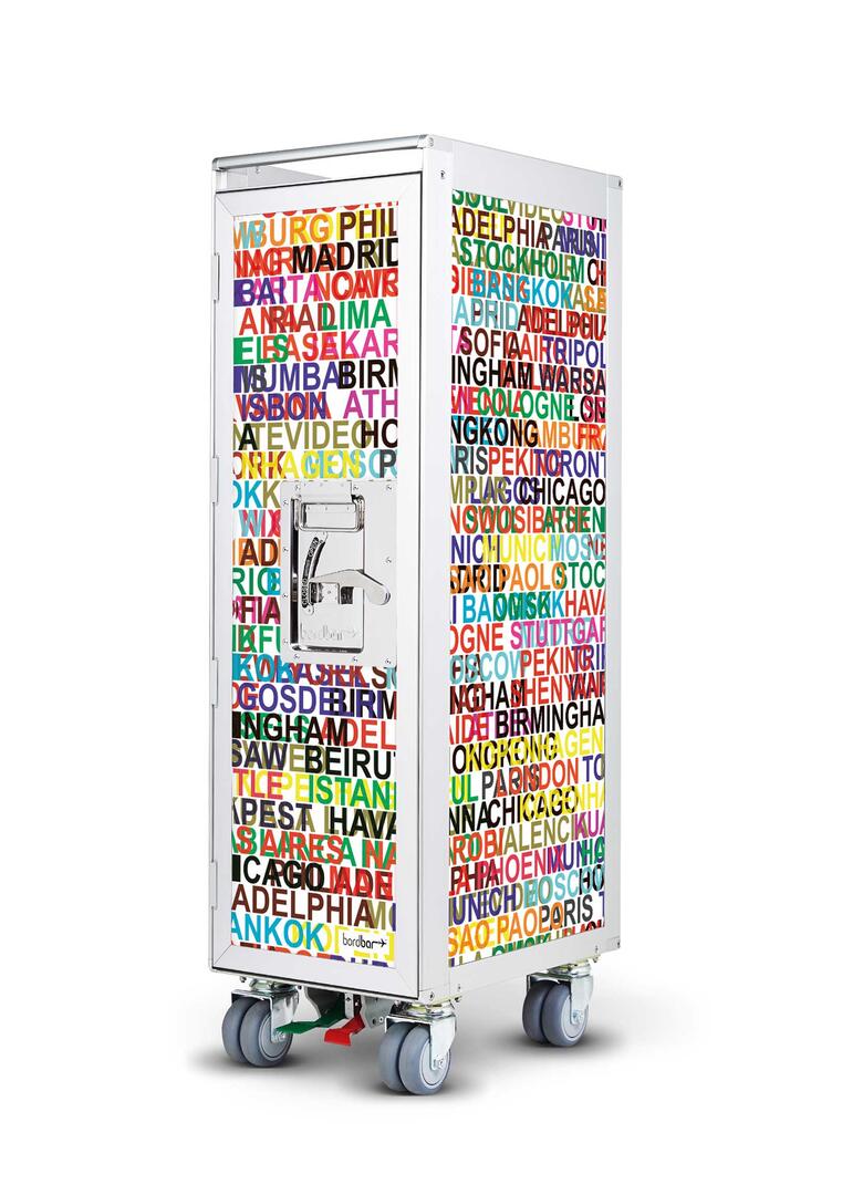 Artworks Metropolitan Chariot d'avion Bordbar