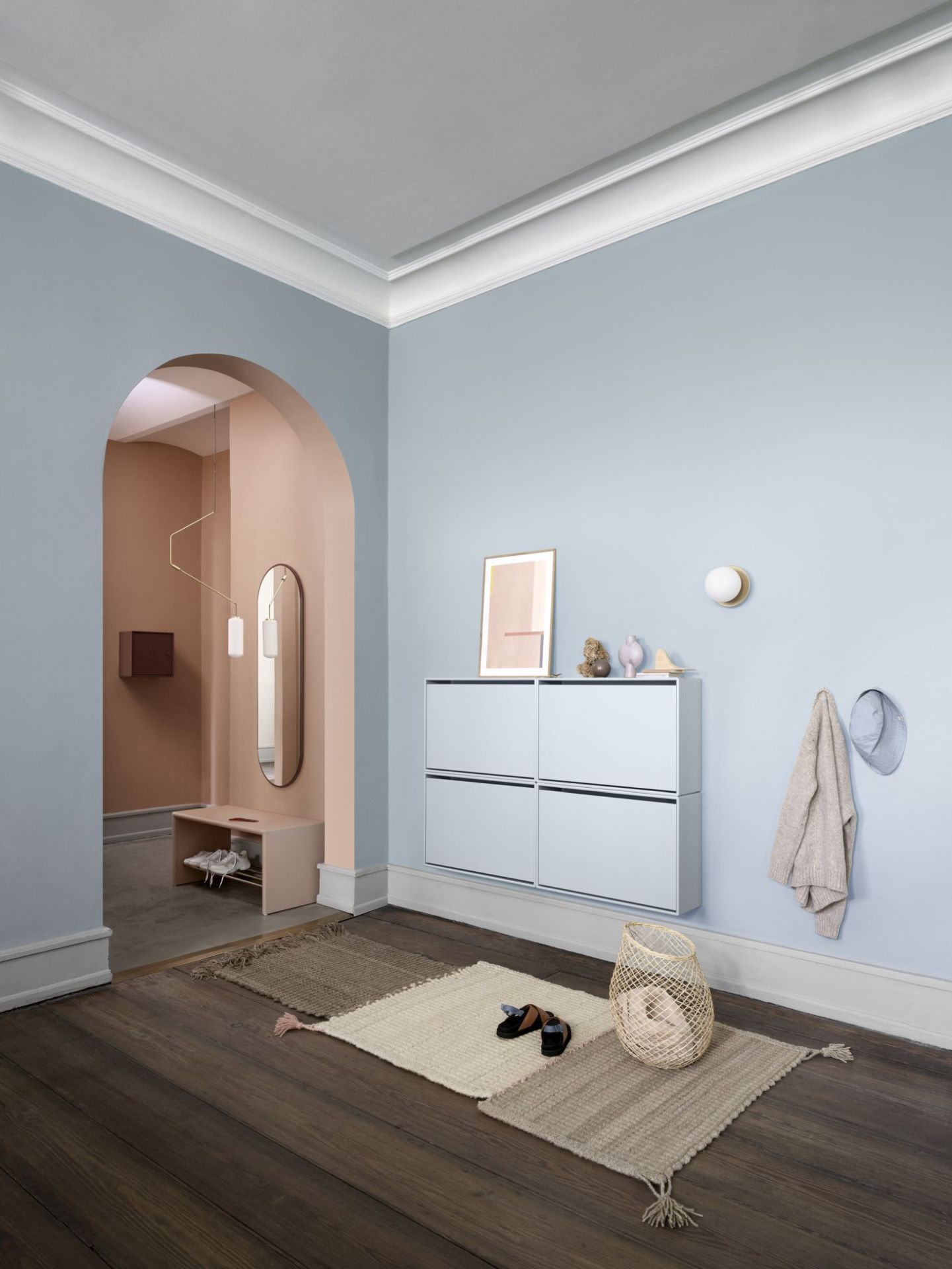 Hide Armoire à chaussures Oat Montana QUICK SHIP