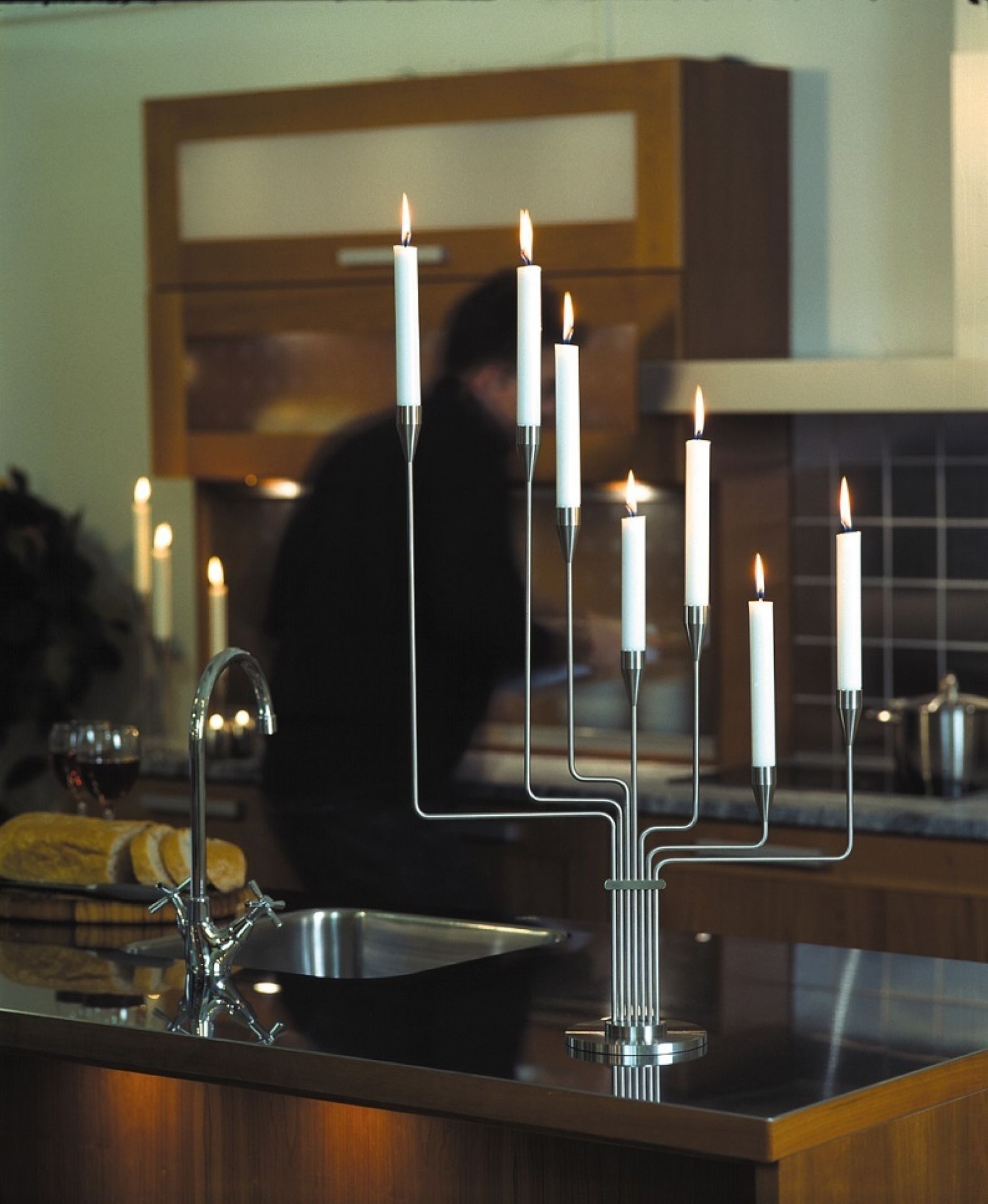 Chandelier Bear Candelabra de Piet Hein