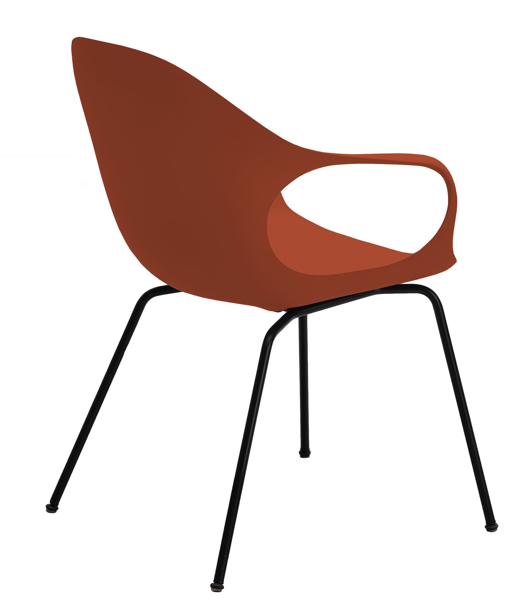 Fauteuil Elephantino piètement quatre pieds Kristalia