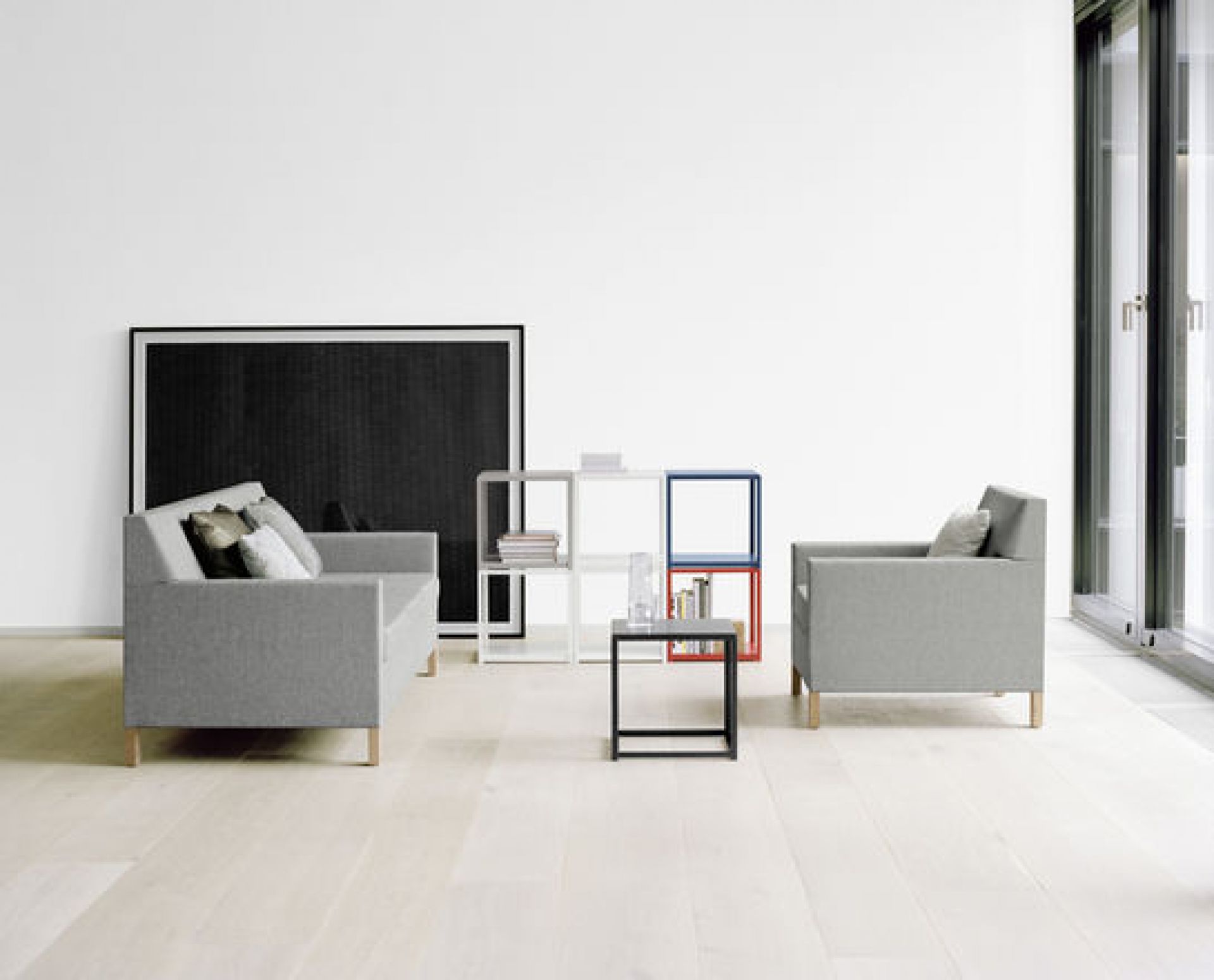 FK12 Fortyforty  Cadre de table d'appoint noir profond e15 