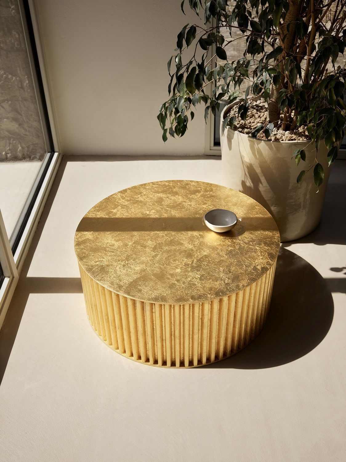 Herclino Coffee table Table basse Indoor Gold Opinion Ciatti