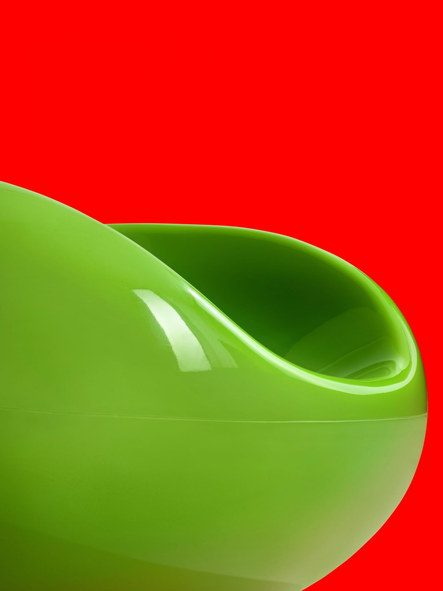 Pastil Chaise vert Eero Aarnio Originals