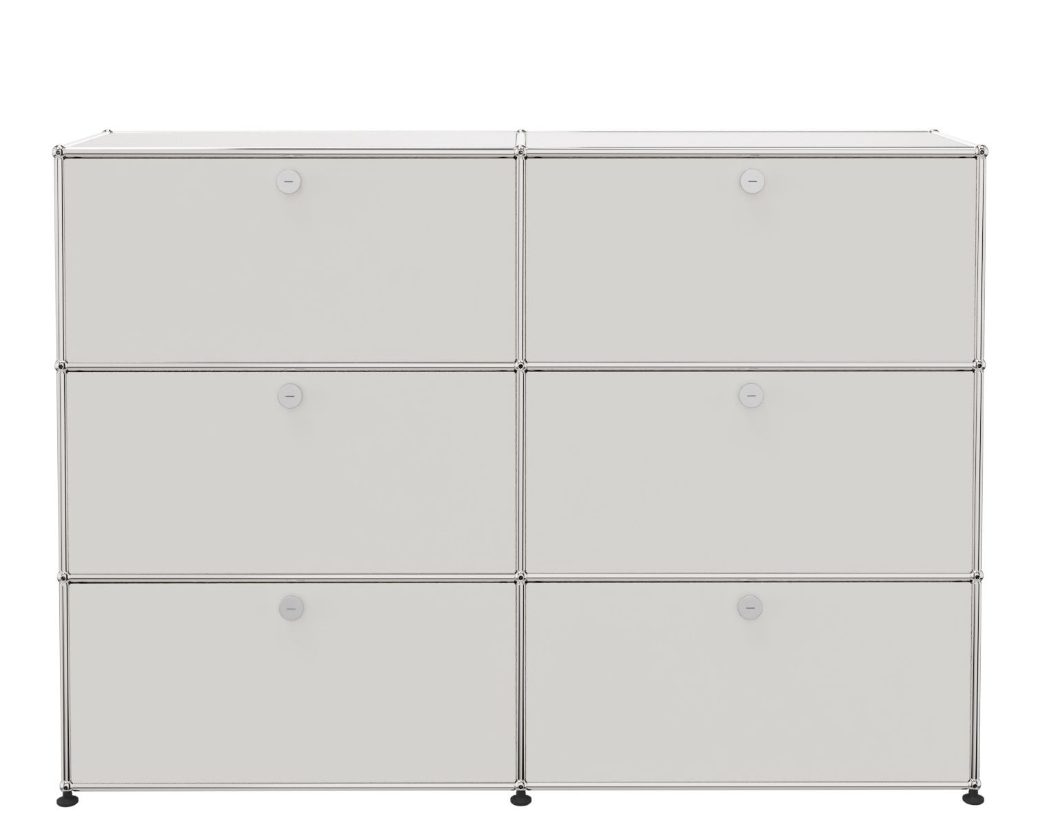 USM Haller Highboard 6 volets Blanc pur - LIVRAISON RAPIDE   