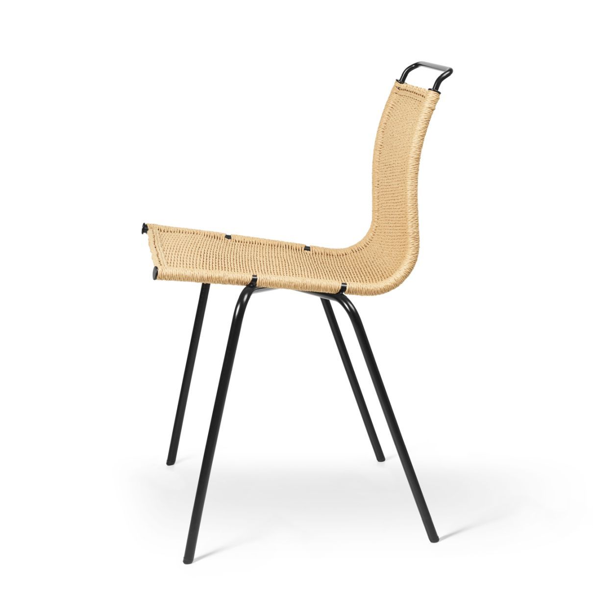Chaise PK1 cordon naturel Carl Hansen & Søn 