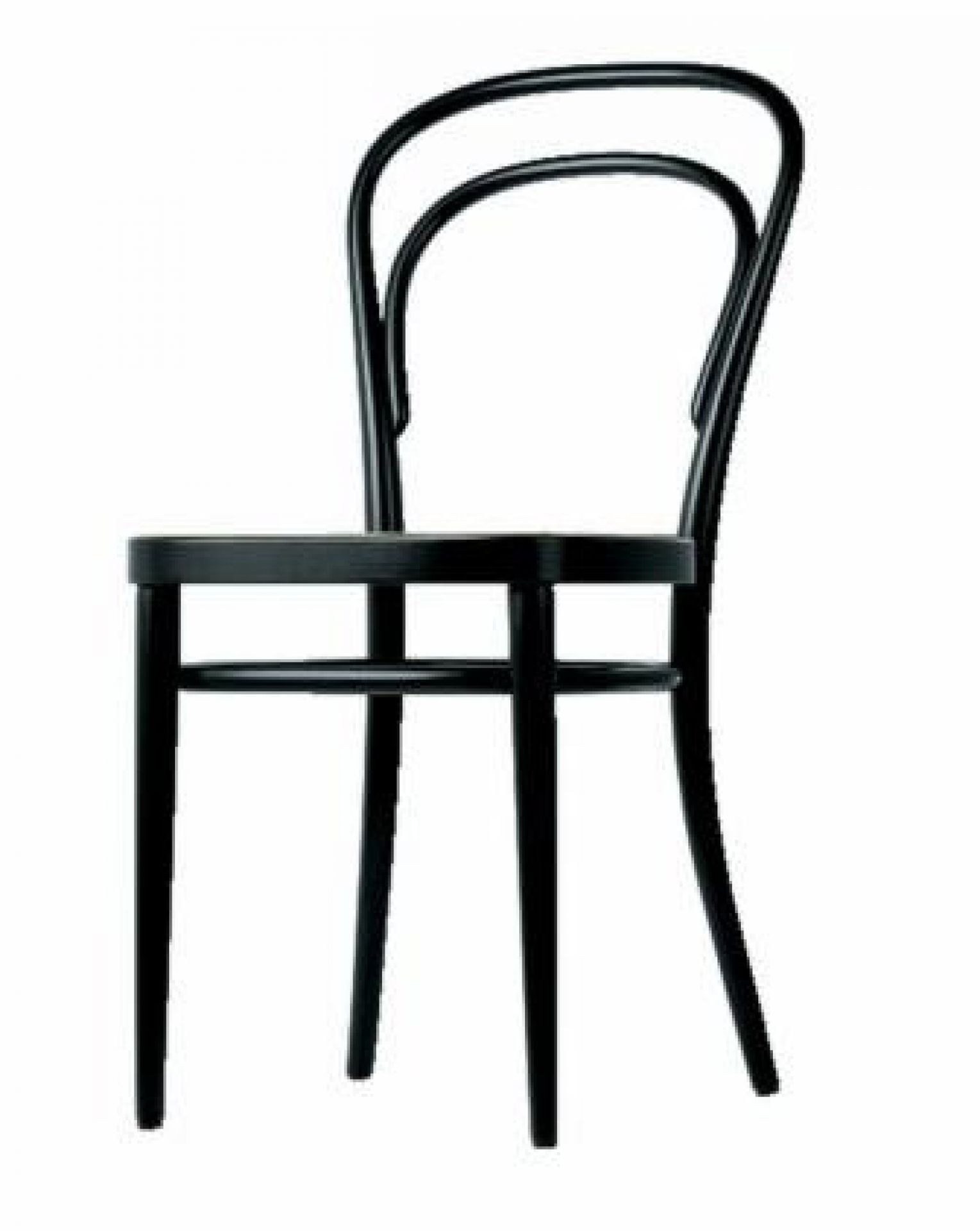 214 M / 214M Chaise en bois courbé - Café chaise Thonet