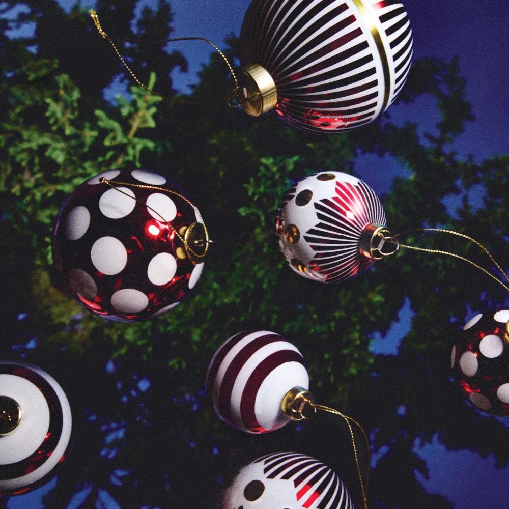 NZ04 4 Delight Boule de Noël Alessi  