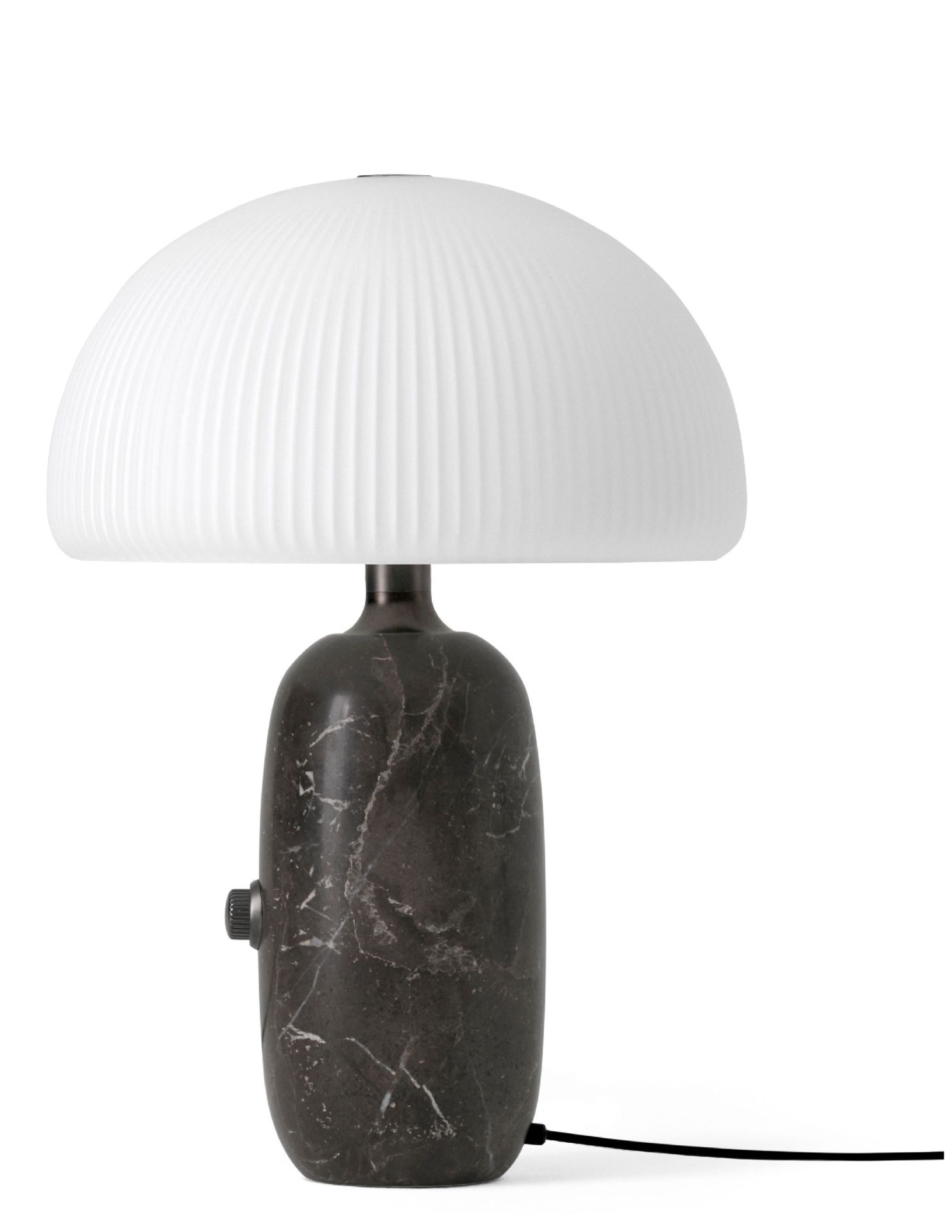 VIPP591 / VIPP592  Sculpture lampe de table petite gris Vipp