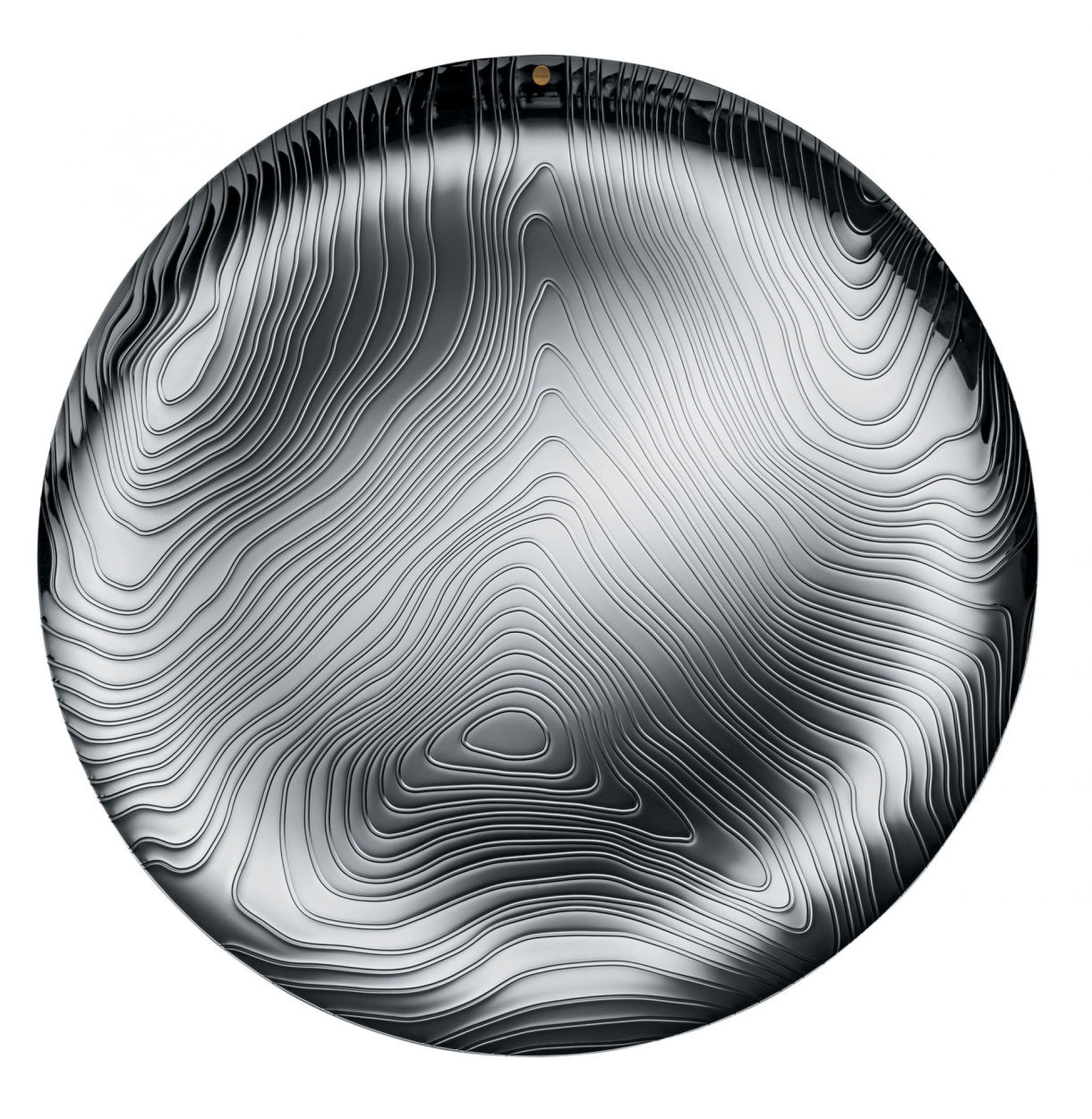 PU07 Veneer Plateau Acier revêtu de résine époxy Alessi