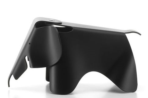Eames Elephant Small petite RE Vitra noir profond