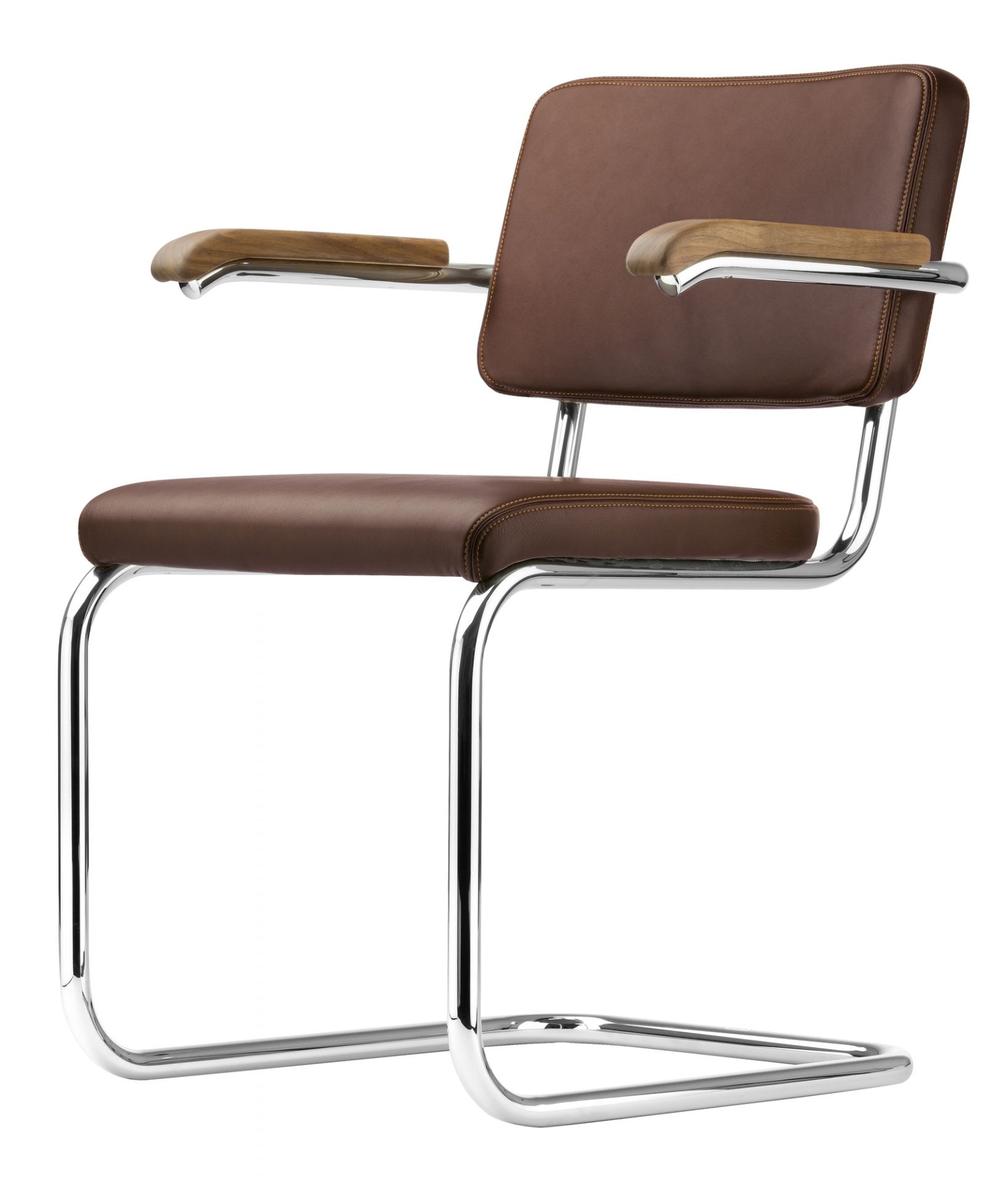 S 64 PV Tubulaire Classique Chaise Cantilever Thonet