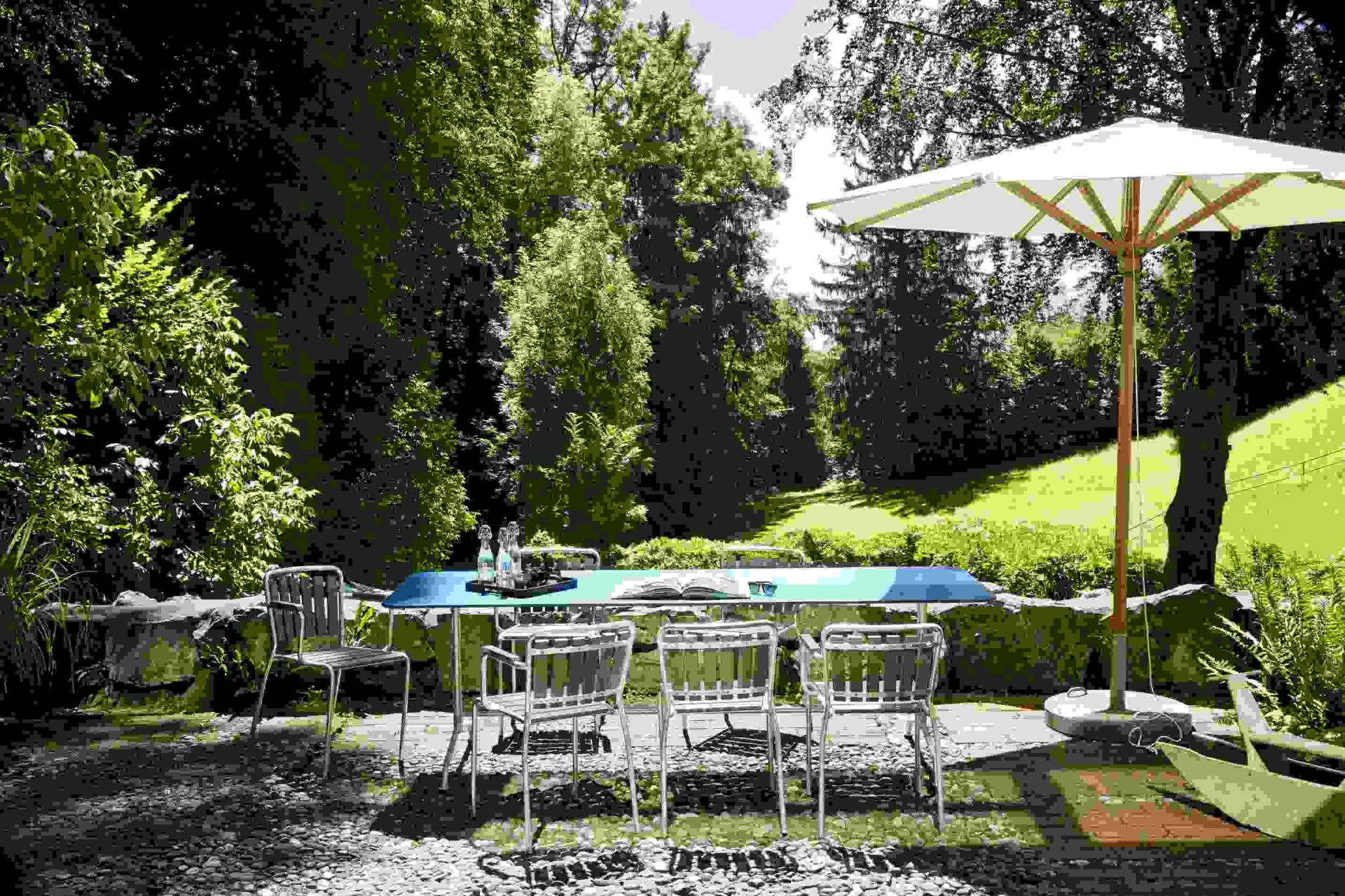 Haefeli Table à manger Outdoor L 160 x P 80 x H 74 cm Embru   