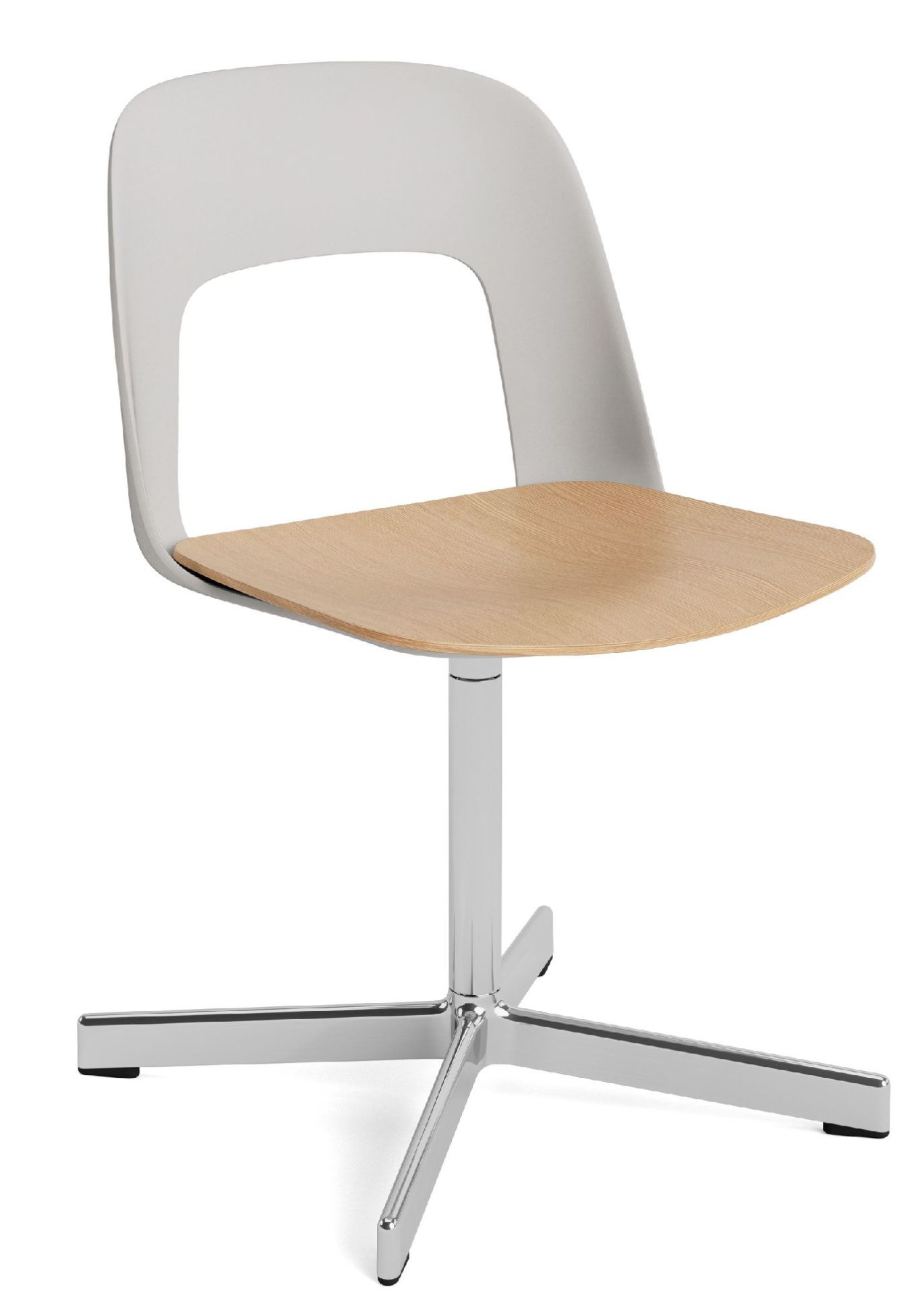 Layout Side Chair 132 4-étoiles pivotantes chaise Hay 