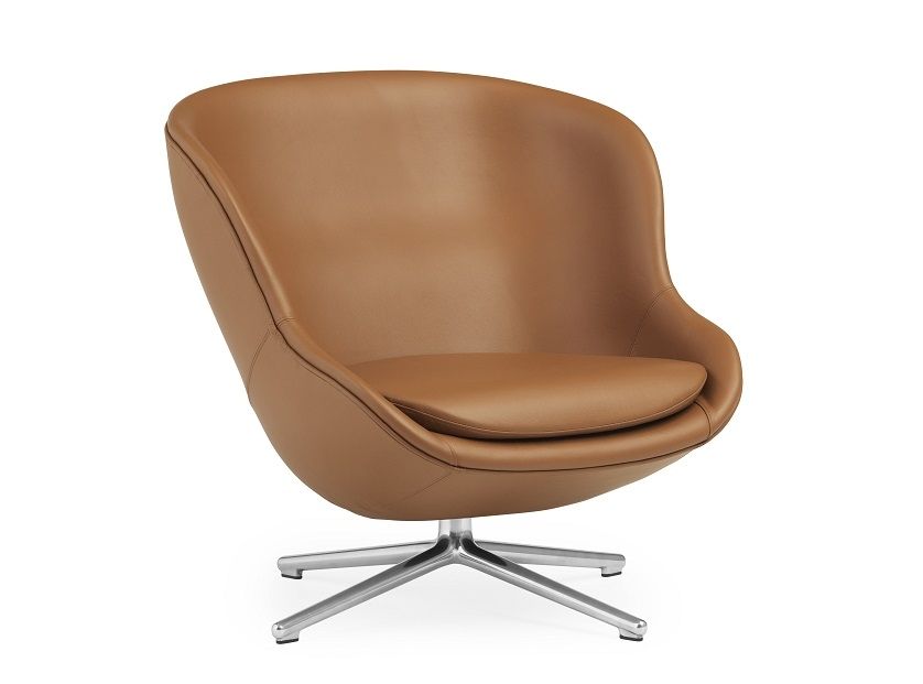 Hyg Lounge Chair Low Swivel Fauteuil Normann Copenhagen