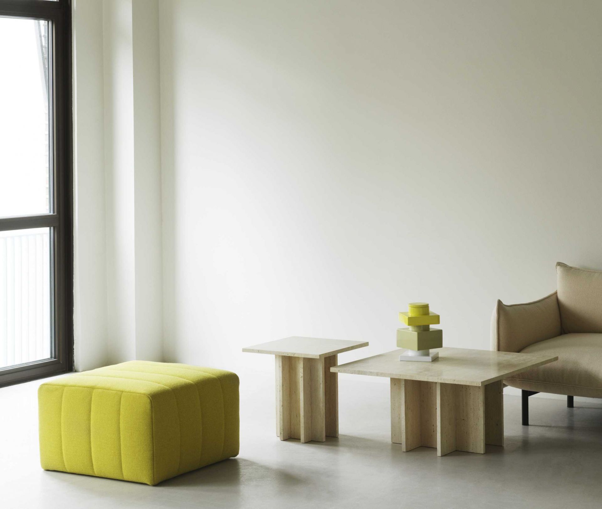Scene Pouf Small Tabouret Normann Copenhagen