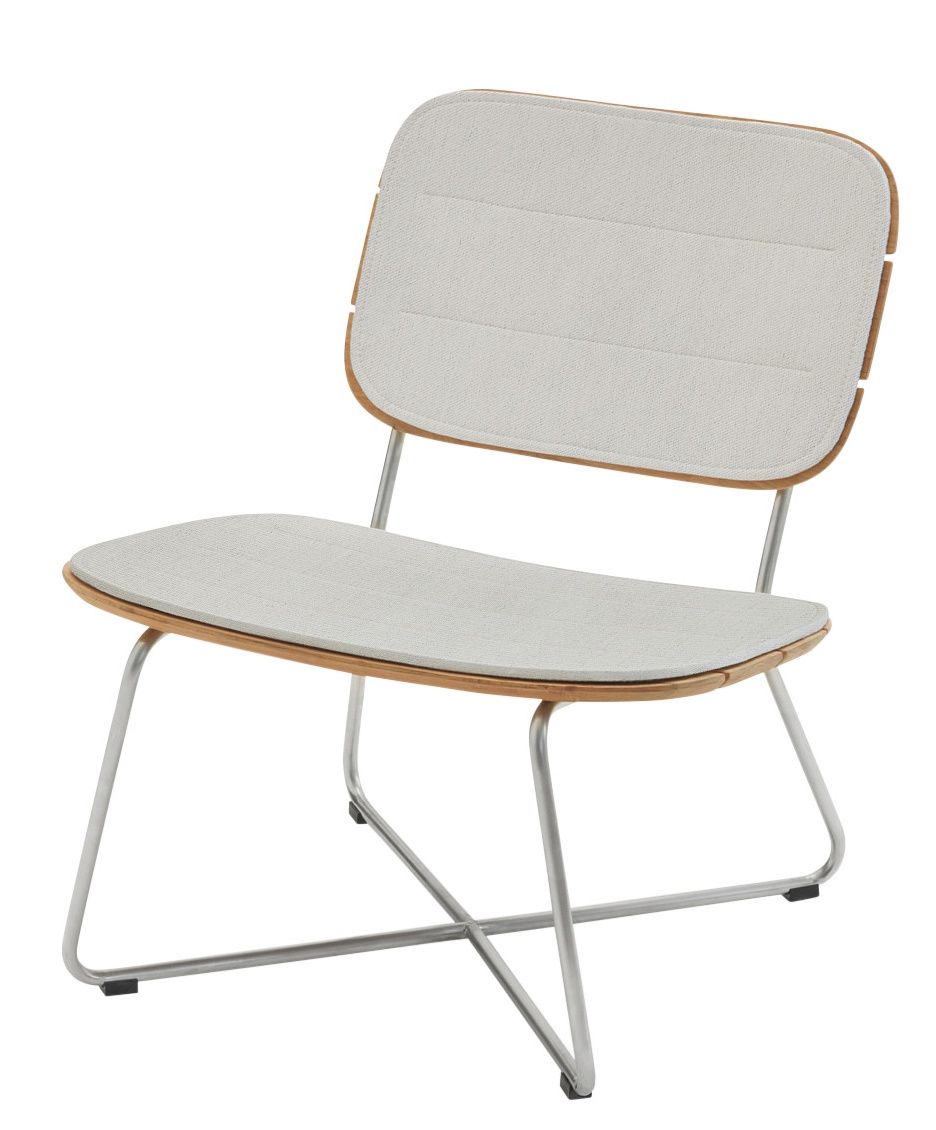 Lilium Lounge Chair chaise coussin d'assise Cushion Outdoor Skagerak by Fritz Hansen