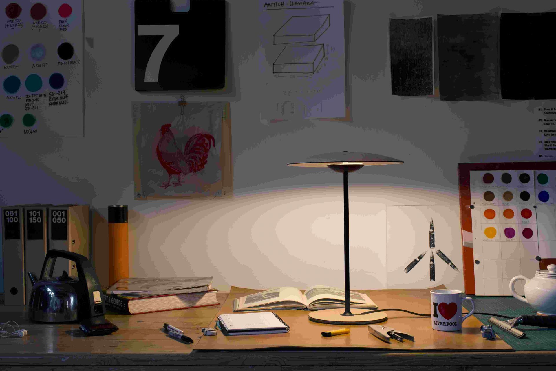 Ginger S LED lampe de table marset 
