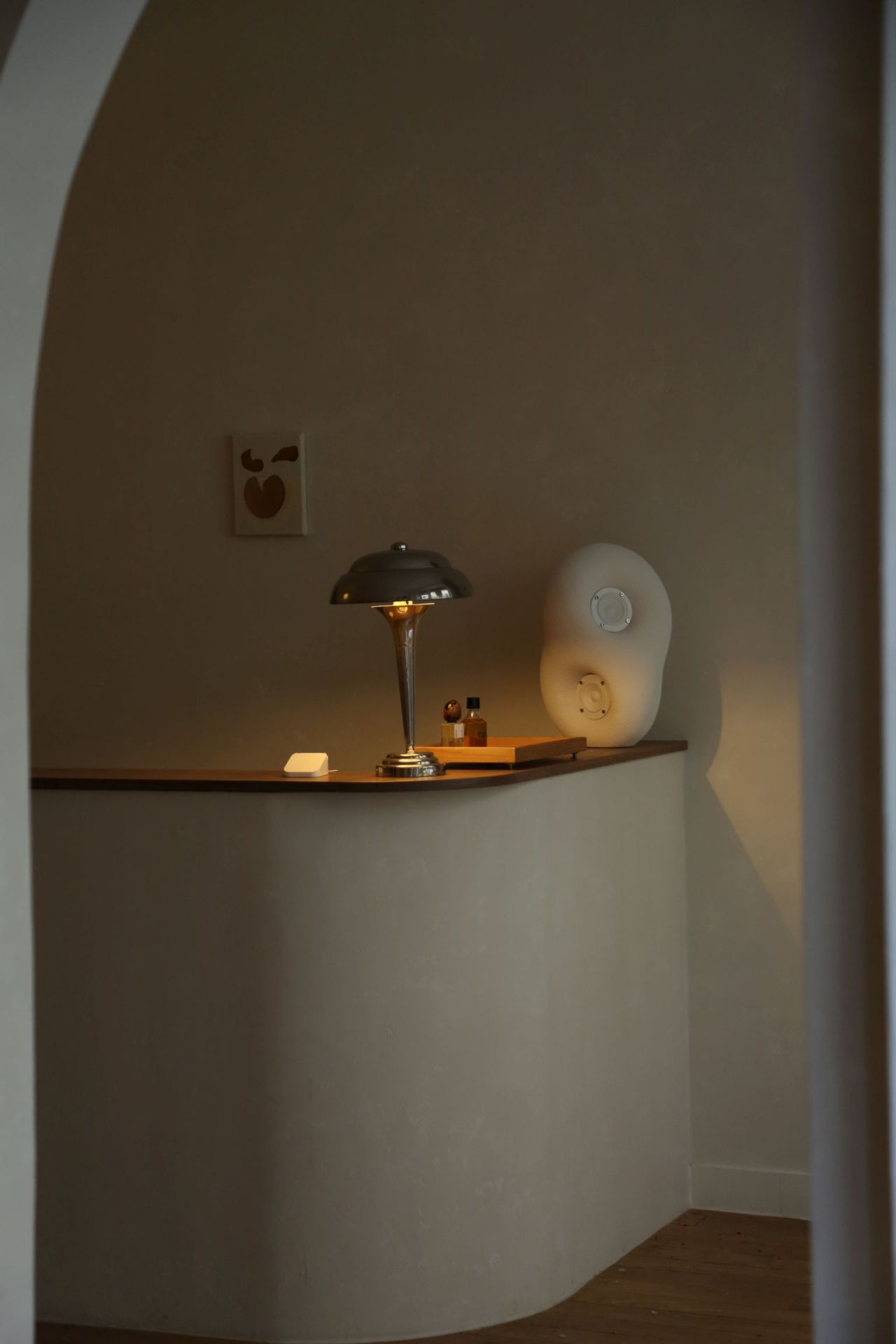 Sculpture acoustique Haut-parleur Transparent