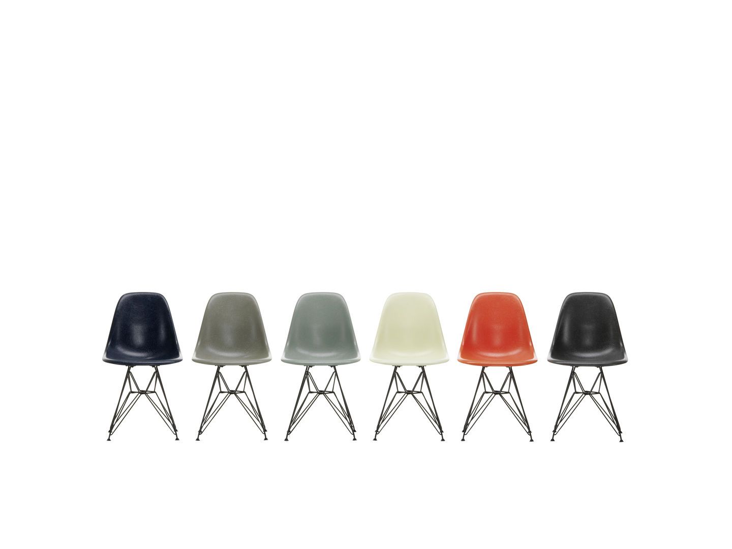 Eames Fiberglass Chair DSR chaise Vitra