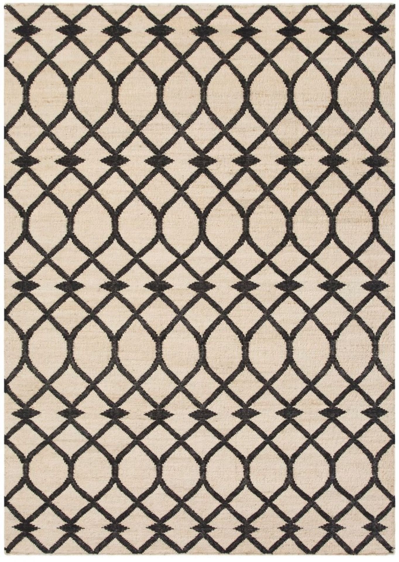 Kilim Rodas Teppich 170x240 GAN-schwarz