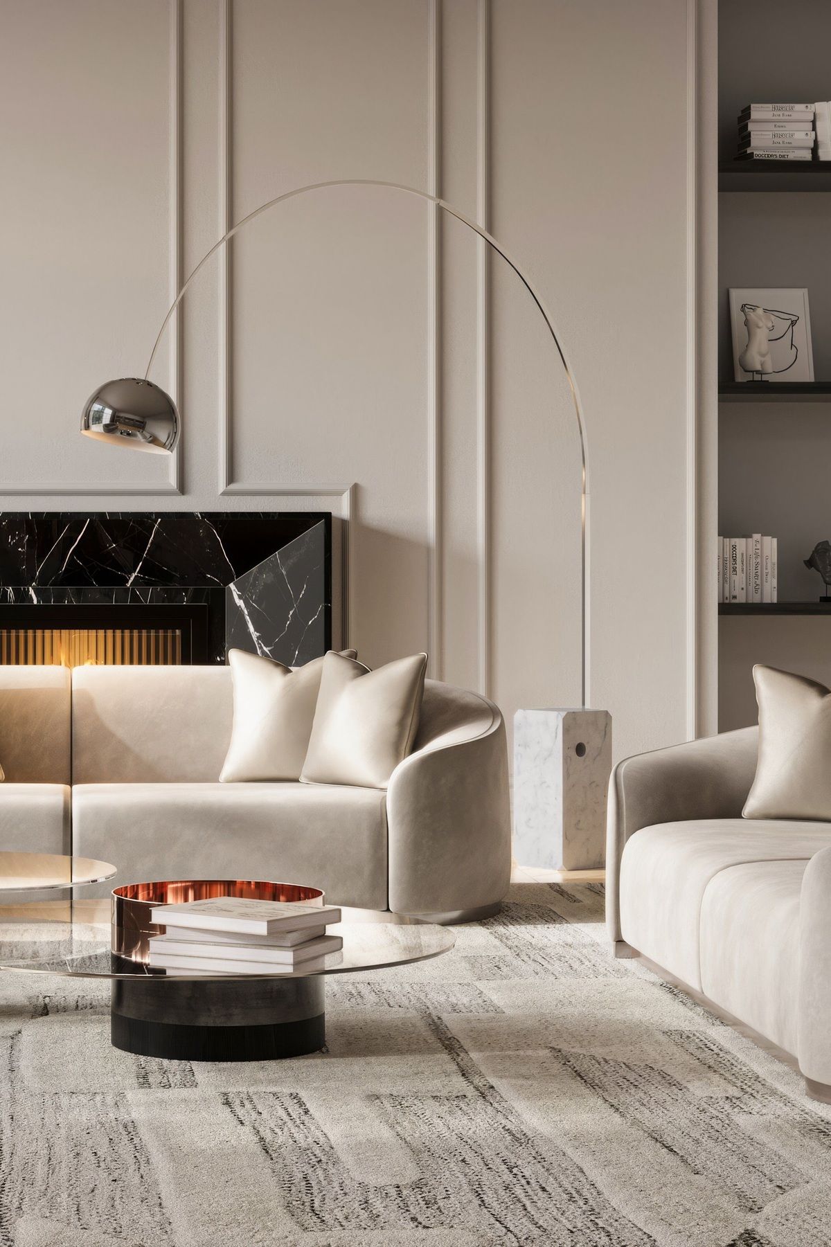 Arco Lampadaire Flos