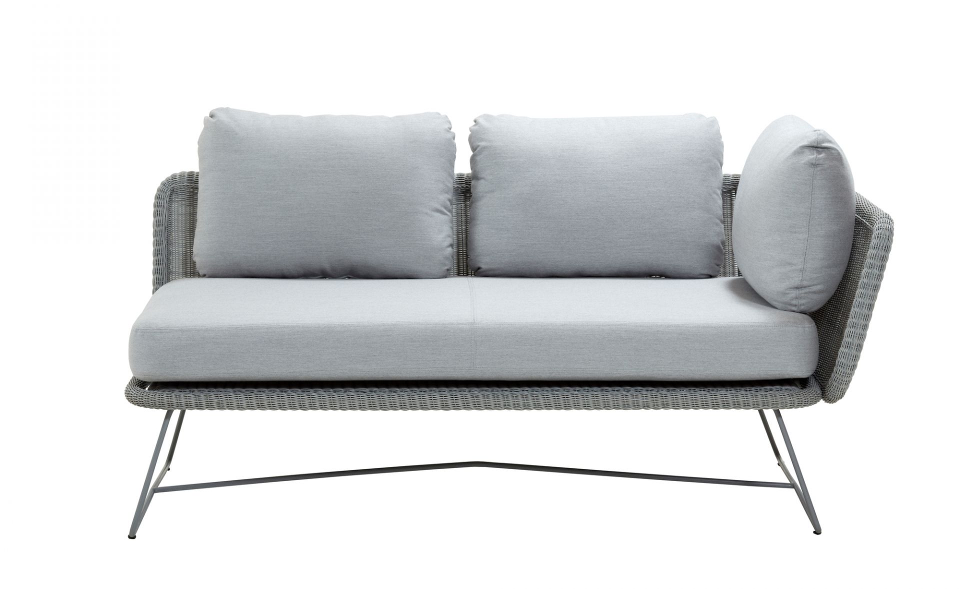 Horizon Outdoor Canapé modulable 2 places gauche Cane-Line