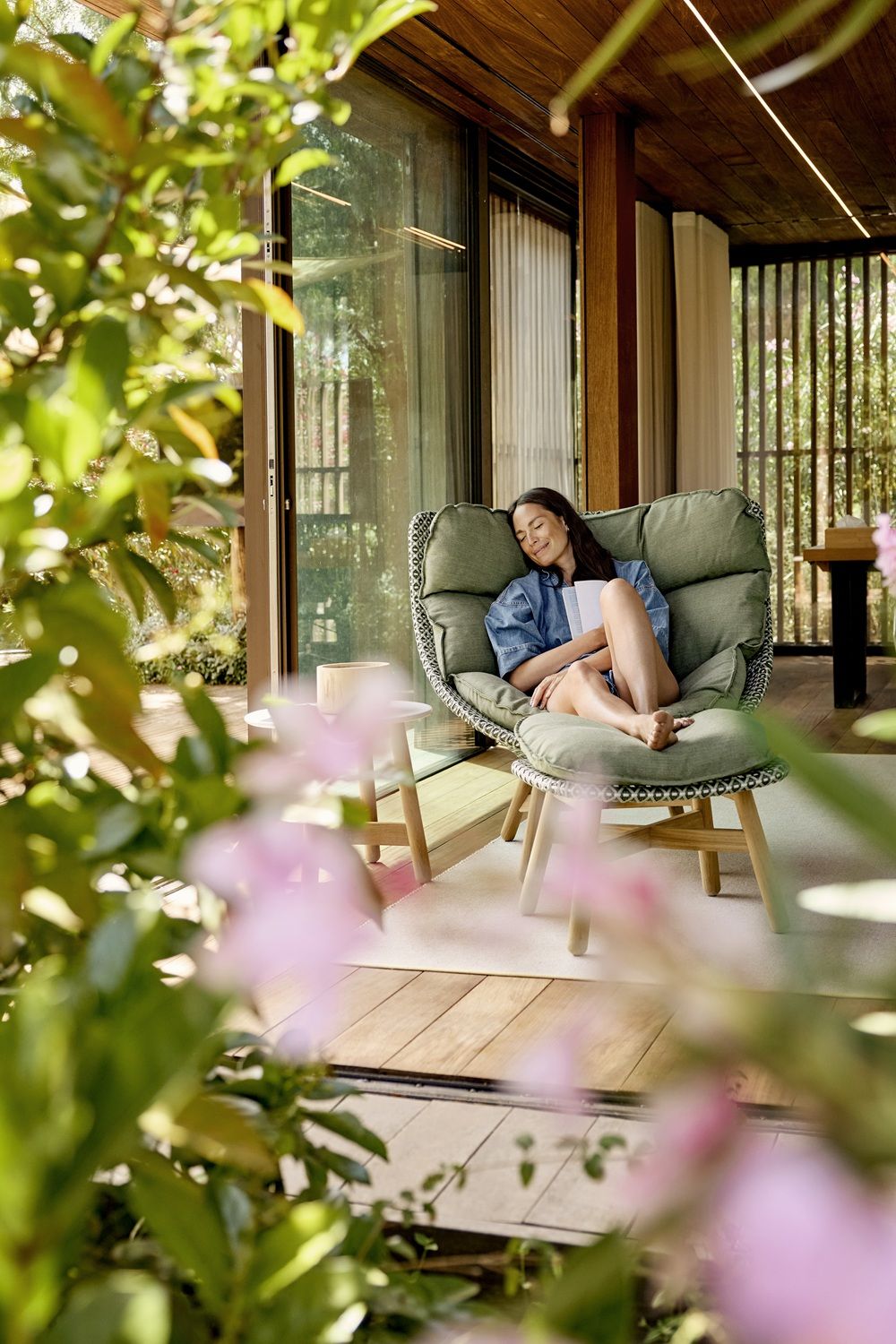 Mbrace Outdoor Wing chair Fauteuil à haut dossier Dedon