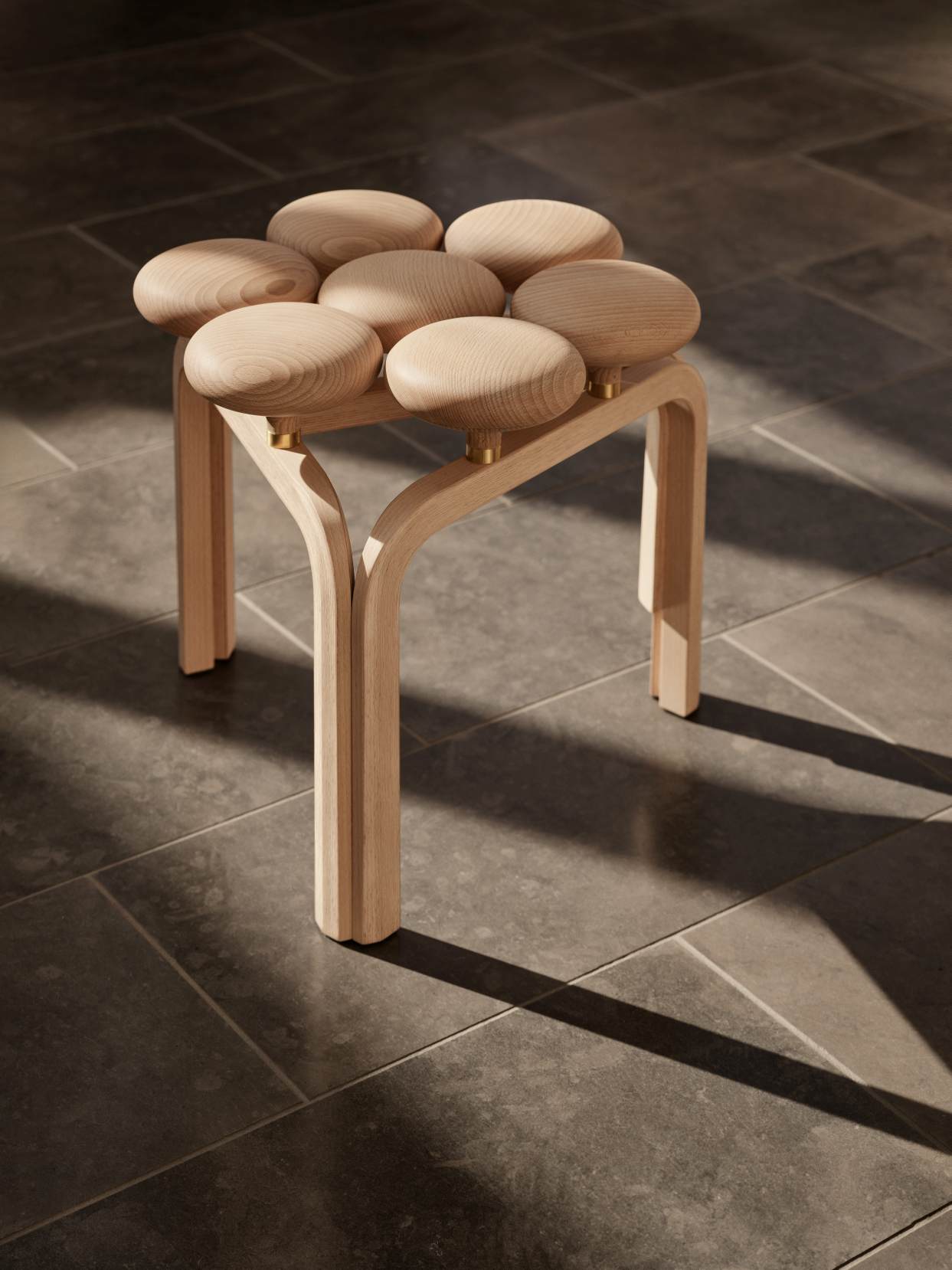 Tabouret Utzon Stool Fritz Hansen