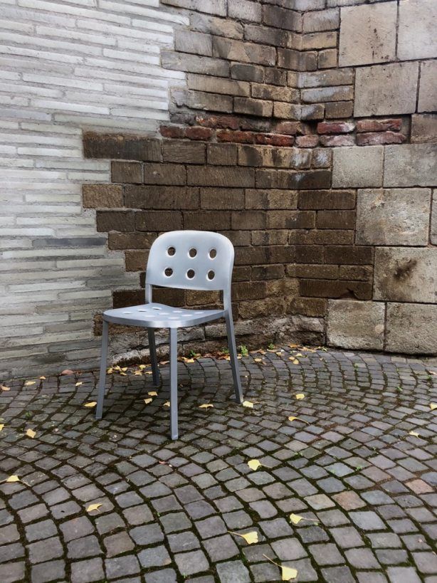 1 Inch All Aluminium Stacking Chair Chaise empilable Emeco