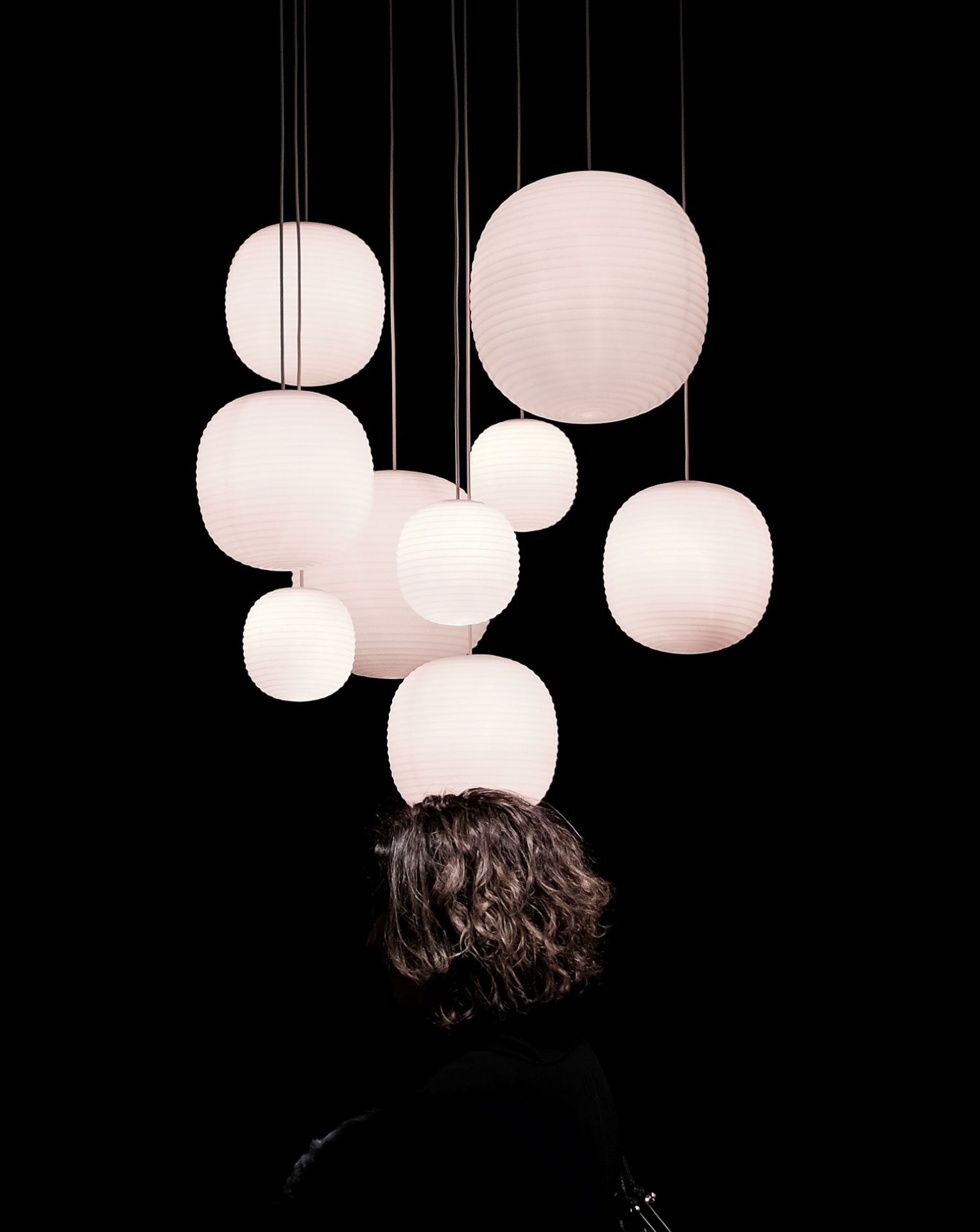 Lantern Pendant Lampe de suspendue New Works Ø 40 cm