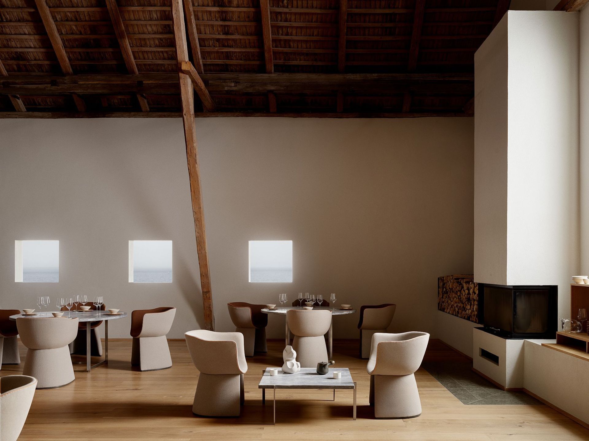 Monolit fauteuil de salon / salle à manger Fritz Hansen