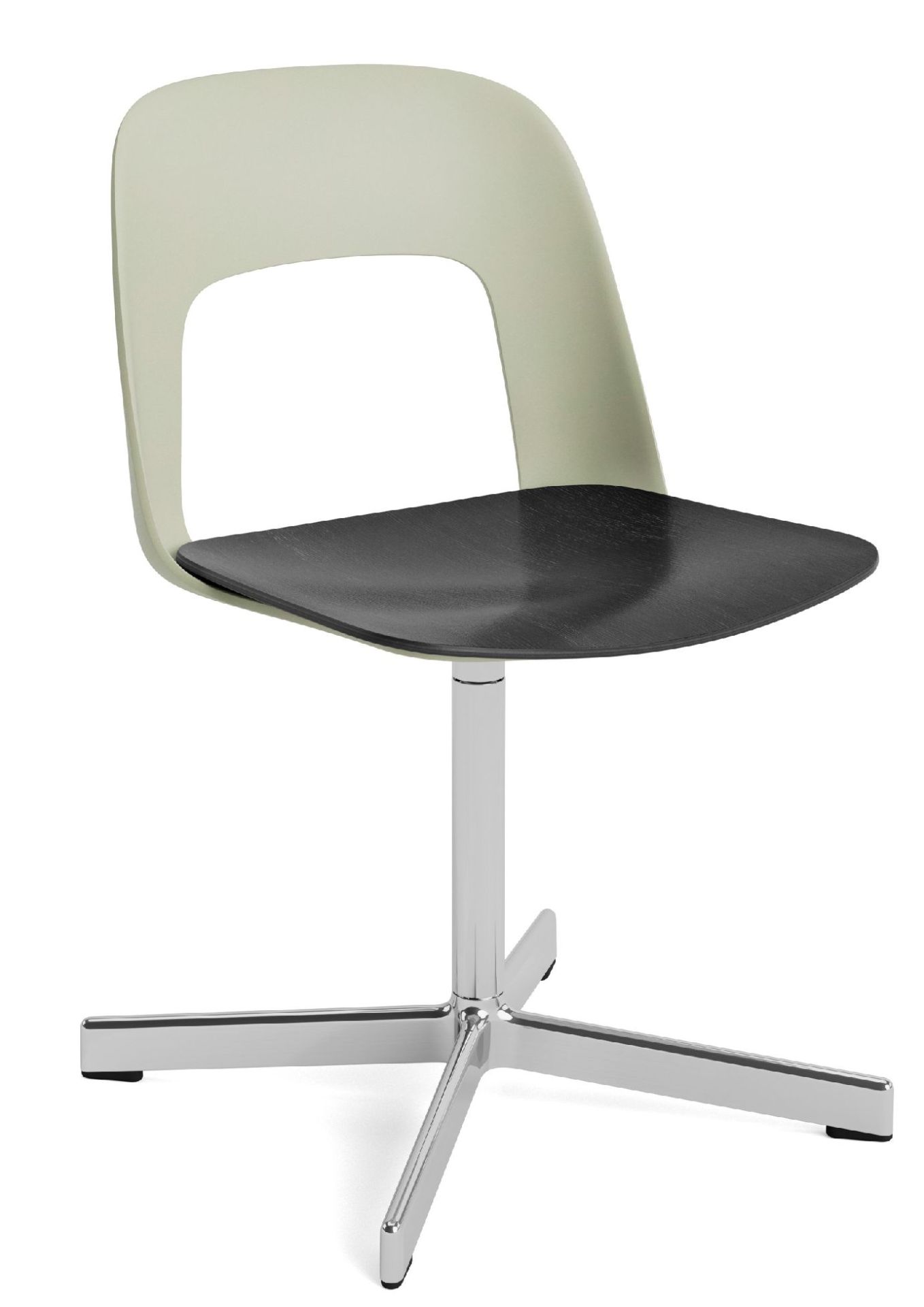 Layout Side Chair 132 4-étoiles pivotantes chaise Hay 