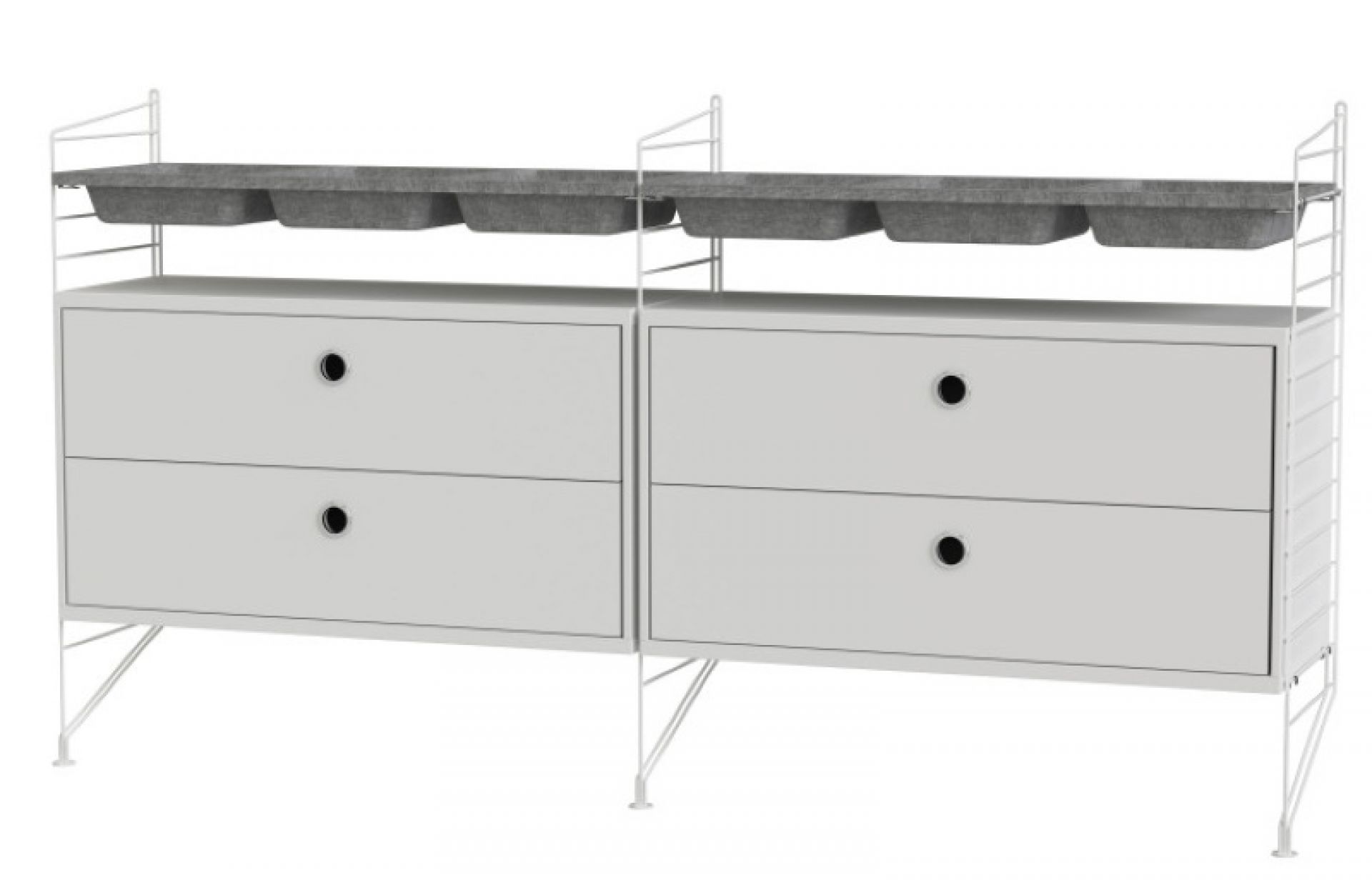 Buffet de la chambre à coucher à cordes G String Furniture