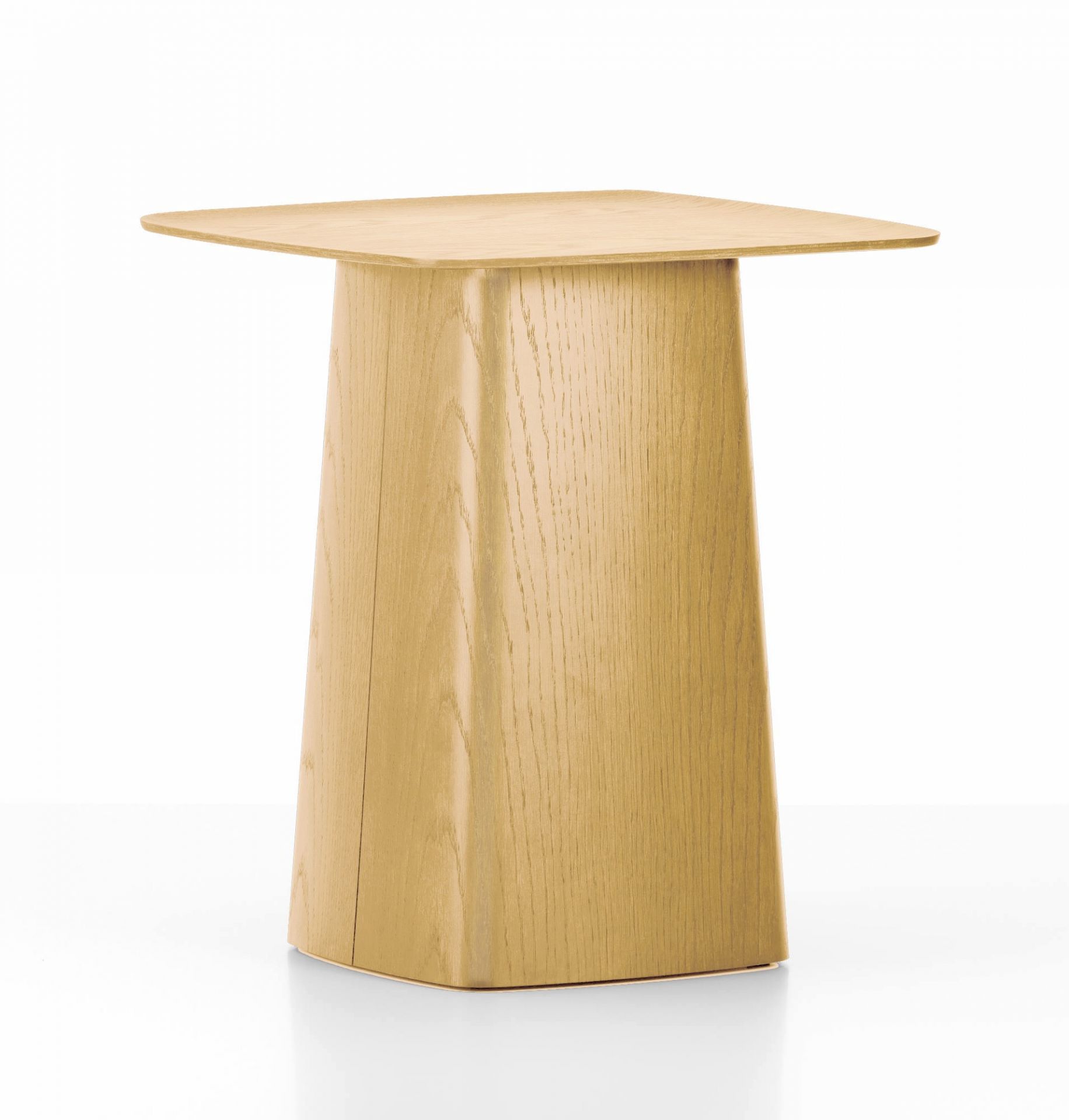 Wooden Side Table Beistelltisch Eiche mittel Vitra-Eiche hell
