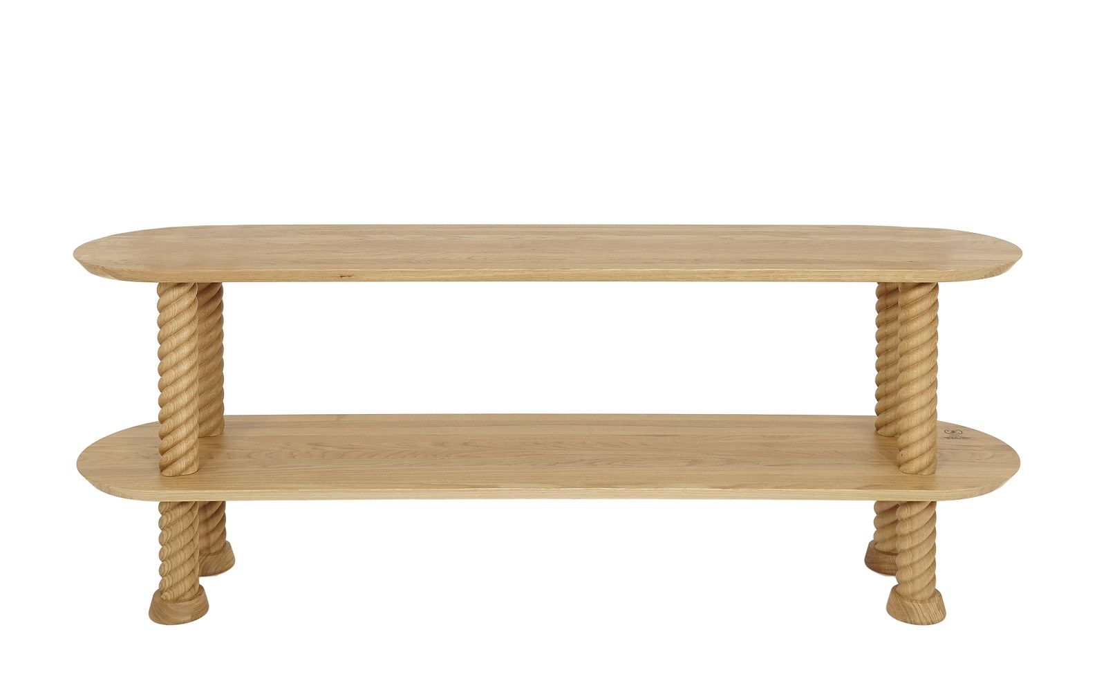 The Hansen Family Craft #80 Rope Shelf Étagère Hans Hansen