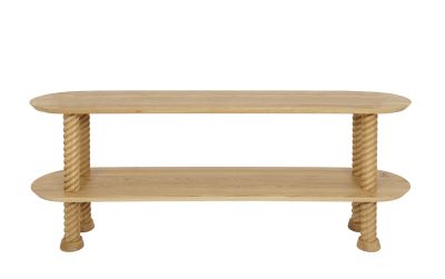 The Hansen Family Craft #80 Rope Shelf Étagère Hans Hansen