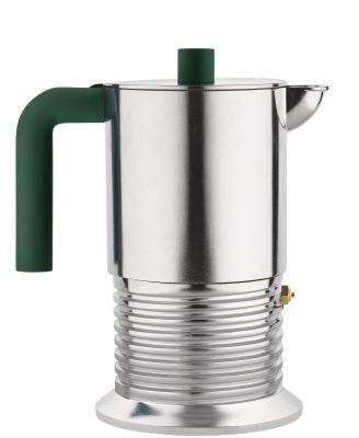 Machine à expresso PM01/6 AGR Vite pour 6 tasses, verte Alessi 