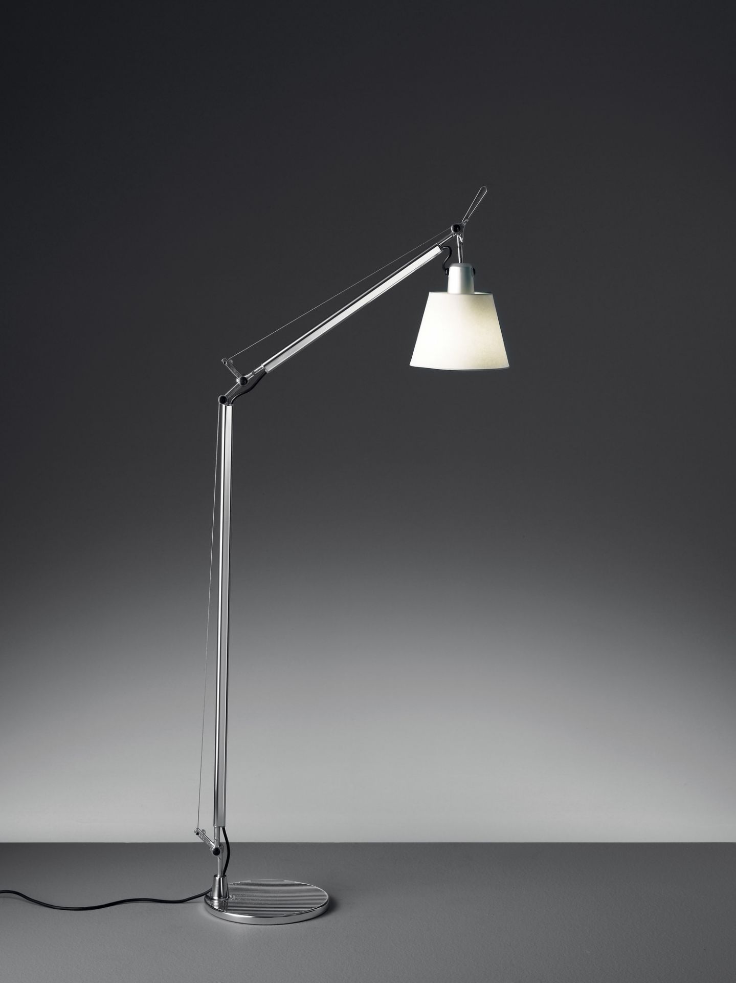 Tolomeo Basculante Floor Lampadaire Corps avec abat-jour (partie 2 de 2) Artemide