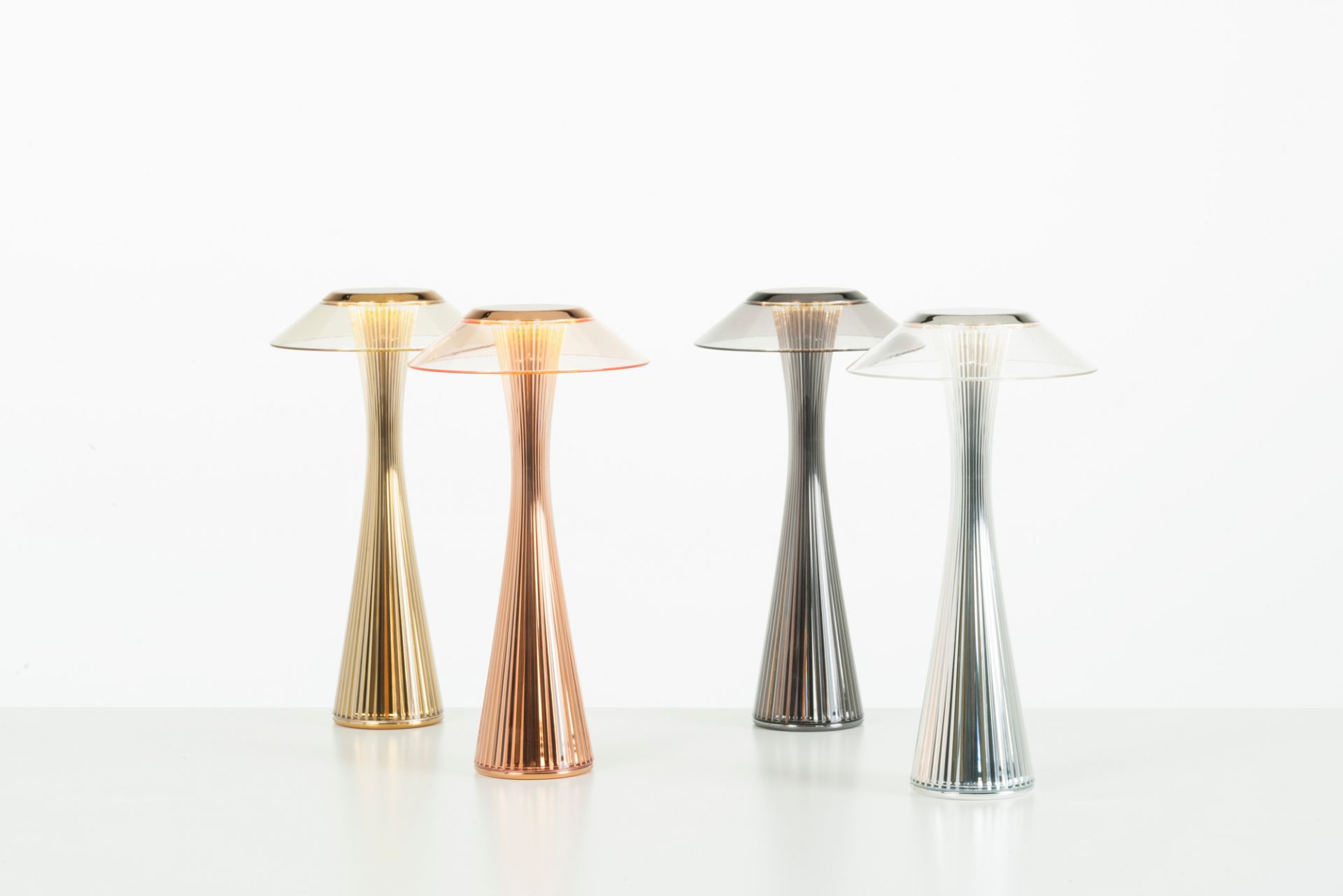 Space Lampe de table Chrome Kartell