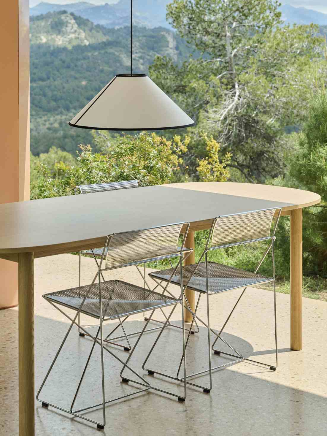 Annex Table Oblong Table à manger Ovale Hay 