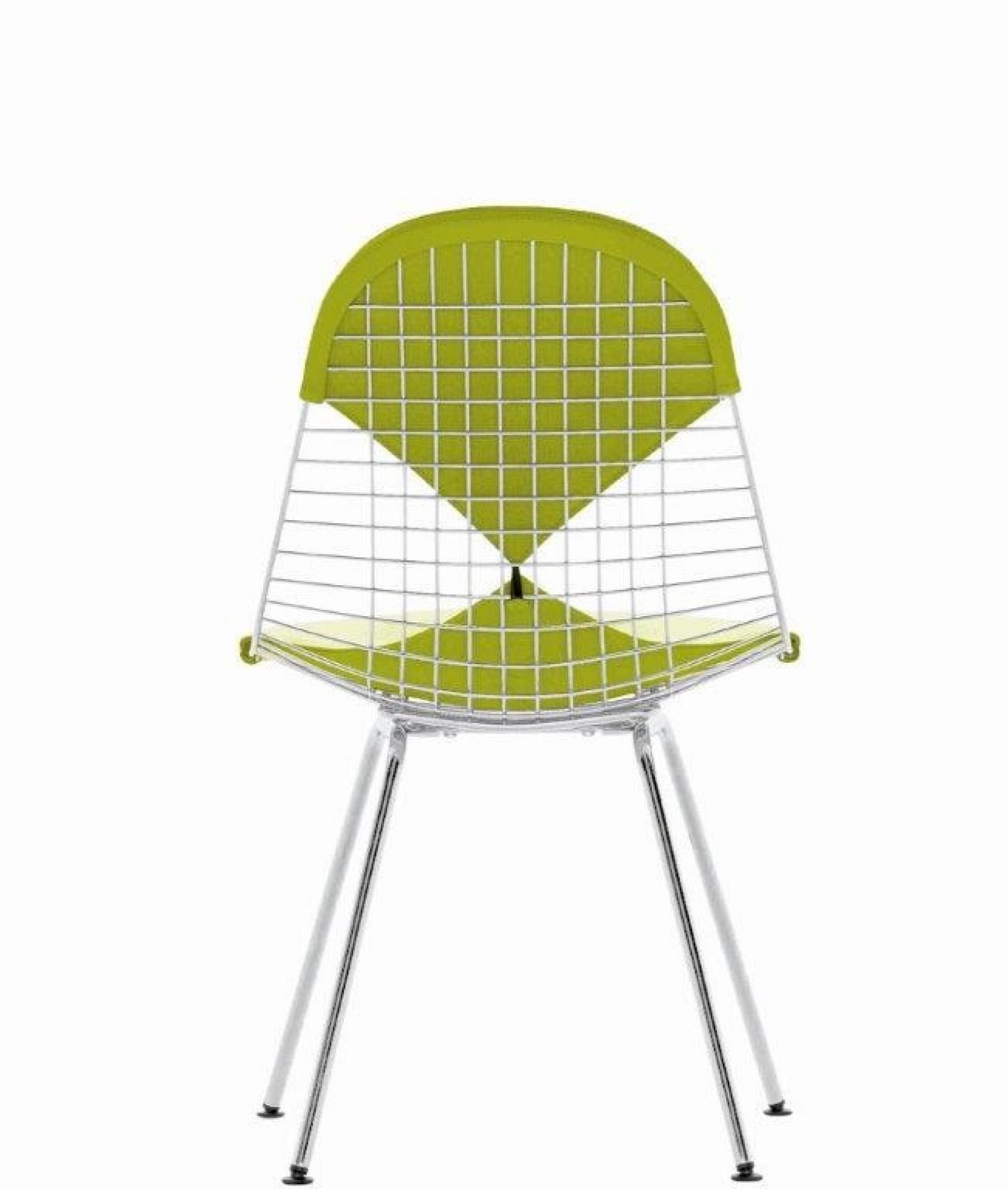 DKX-2 Wire Chair Chaise Coussin de siège et de dos Vitra