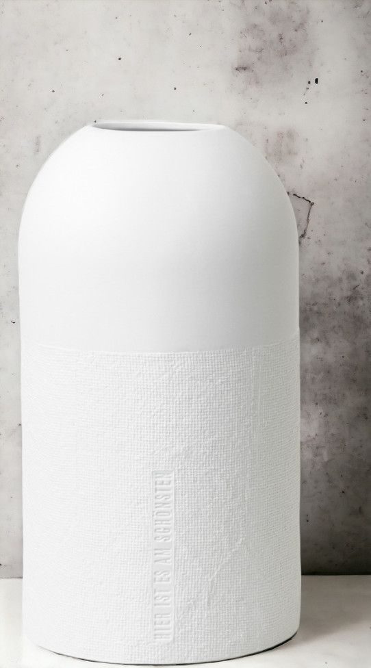Formsprache Vase Hier ist es am Schönsten Räder