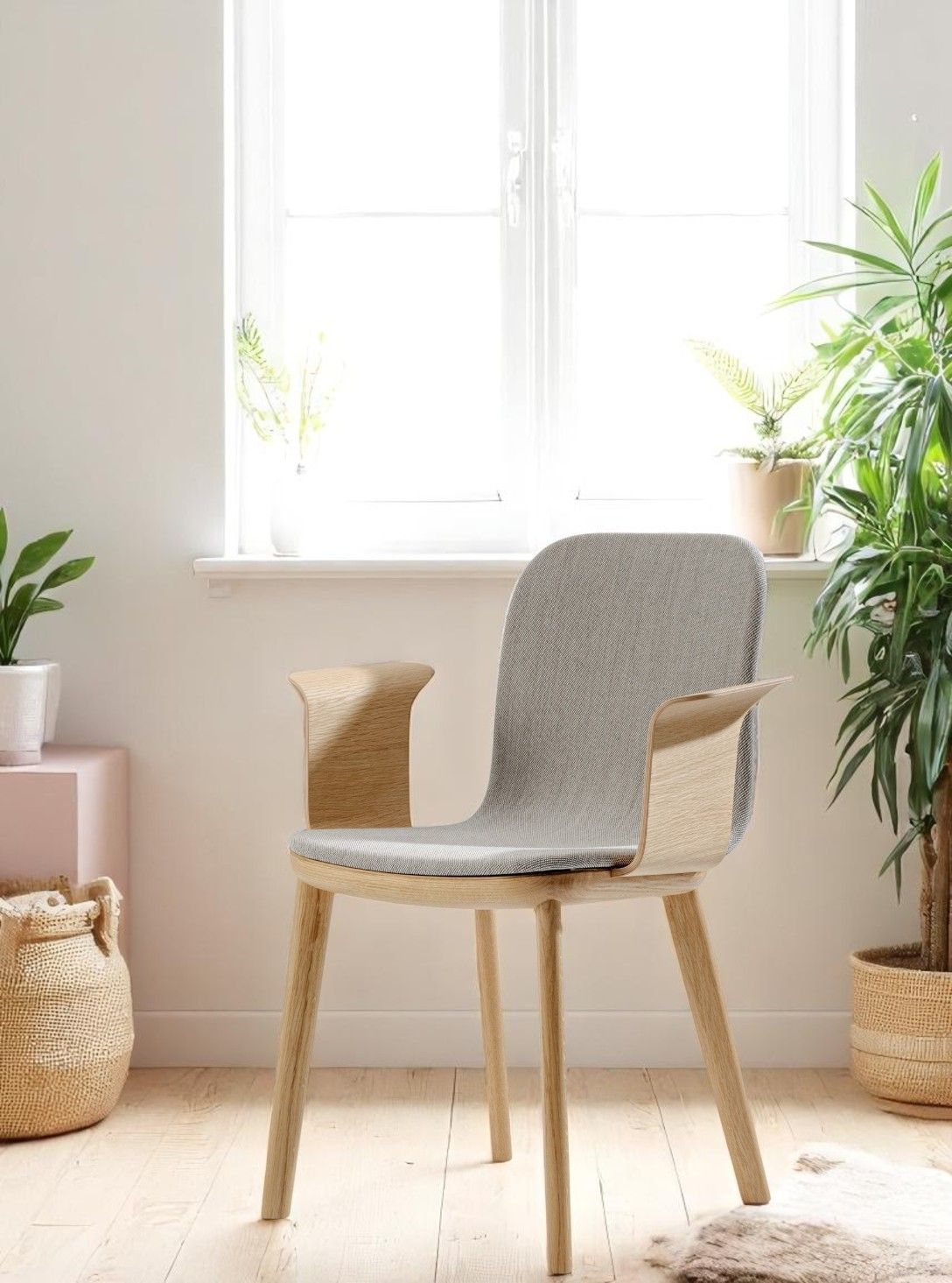 Aeon Comfort Chair Chaise avec accoudoirs Entièrement rembourrée Zeitraum