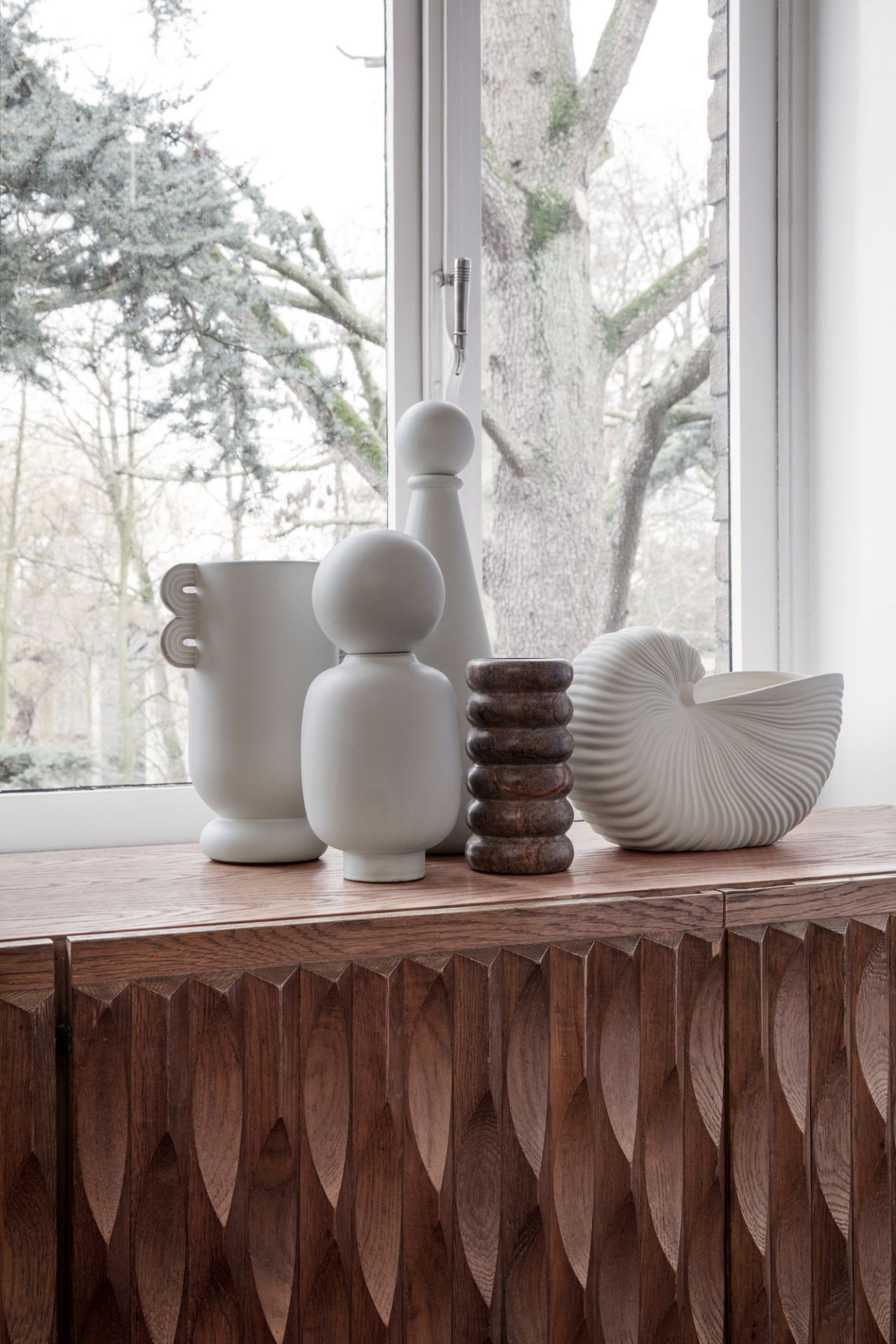 Shell Pot Vase Ferm Living OFFRE SPECIALE